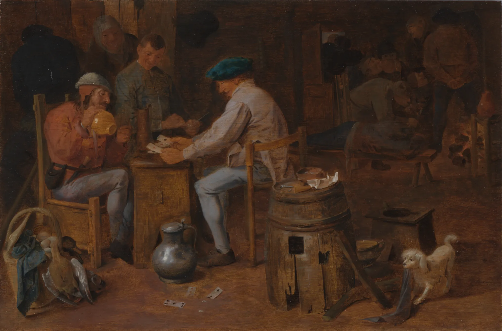 Playing Cards and Drinkers
