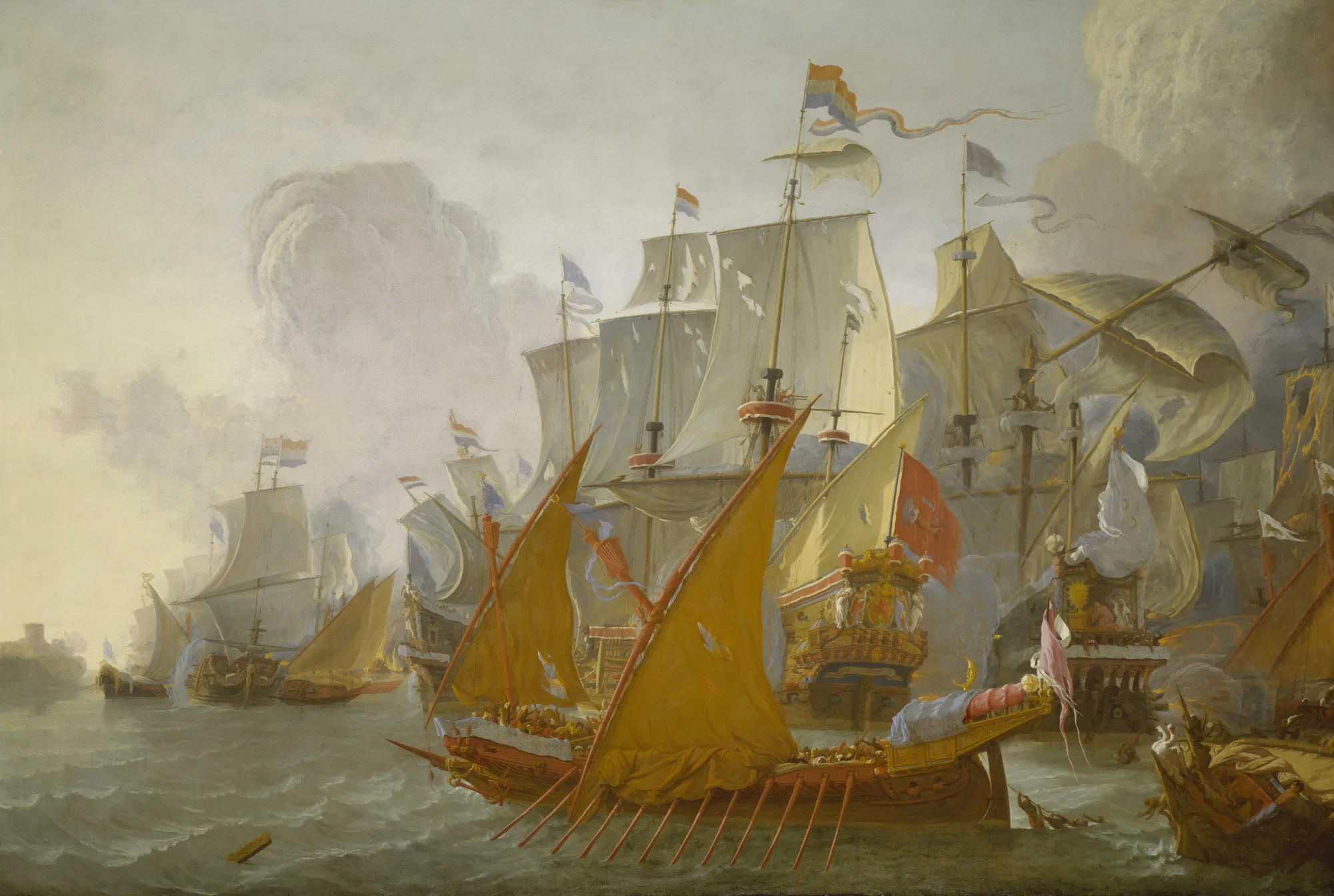 Action Between the Dutch Fleet and Barbary Pirates