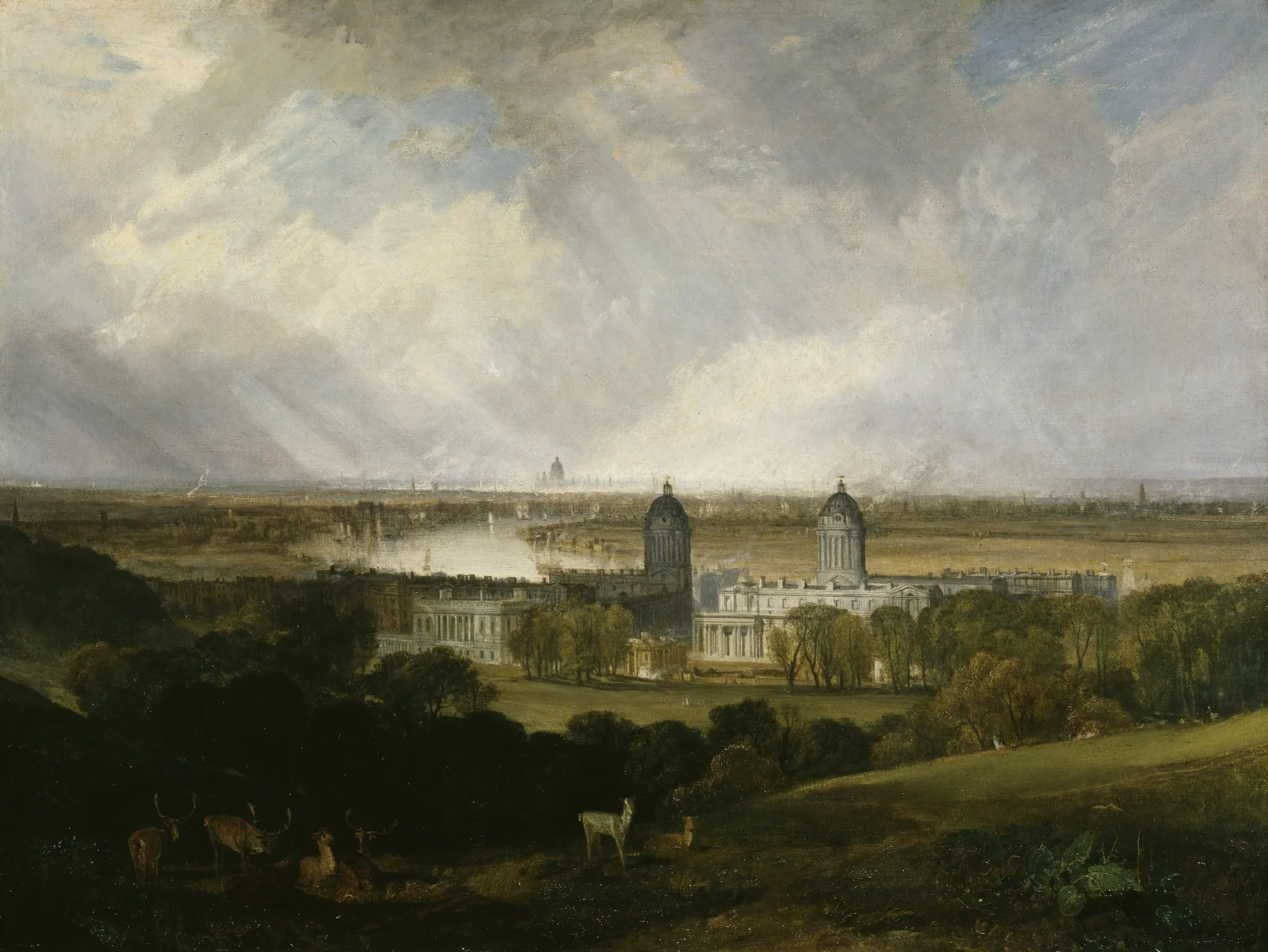 London from Greenwich Park