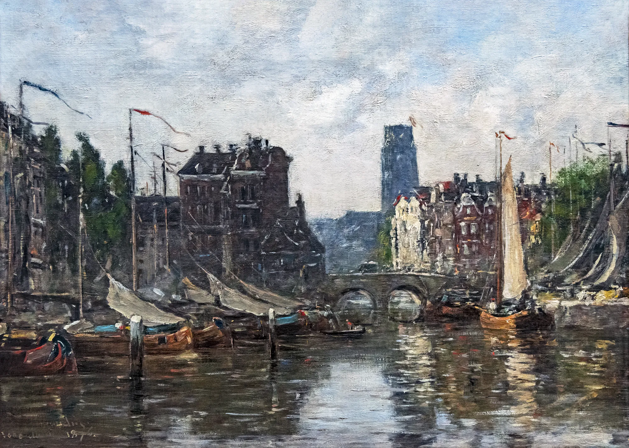 Rotterdam, The Stock Exchange Bridge