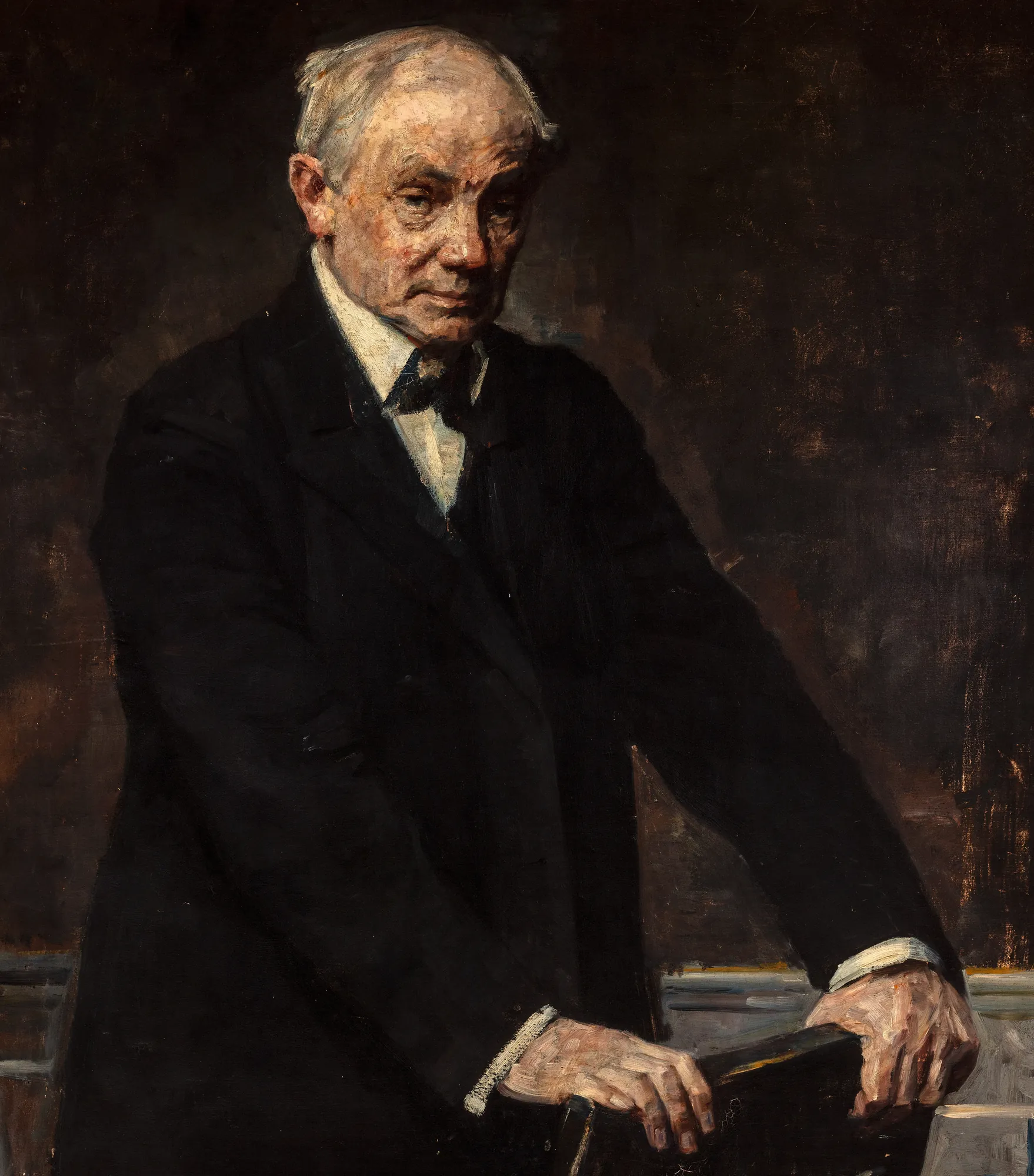 Portrait of Professor Harald Høffding