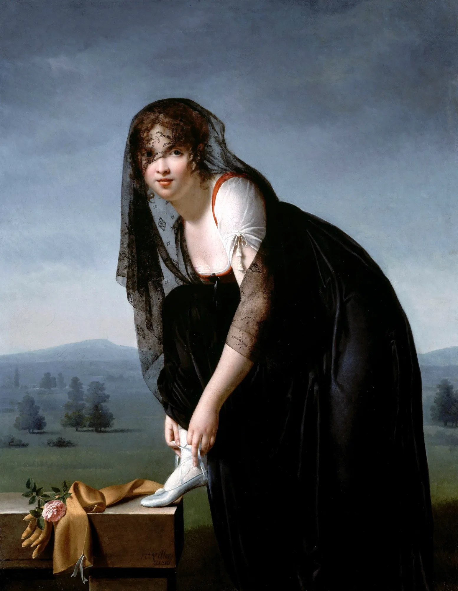 Study of a Woman (Portrait of Madame Soustras)