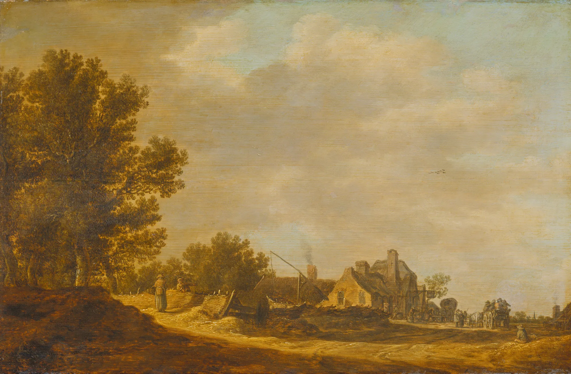 Landscape with Tavern