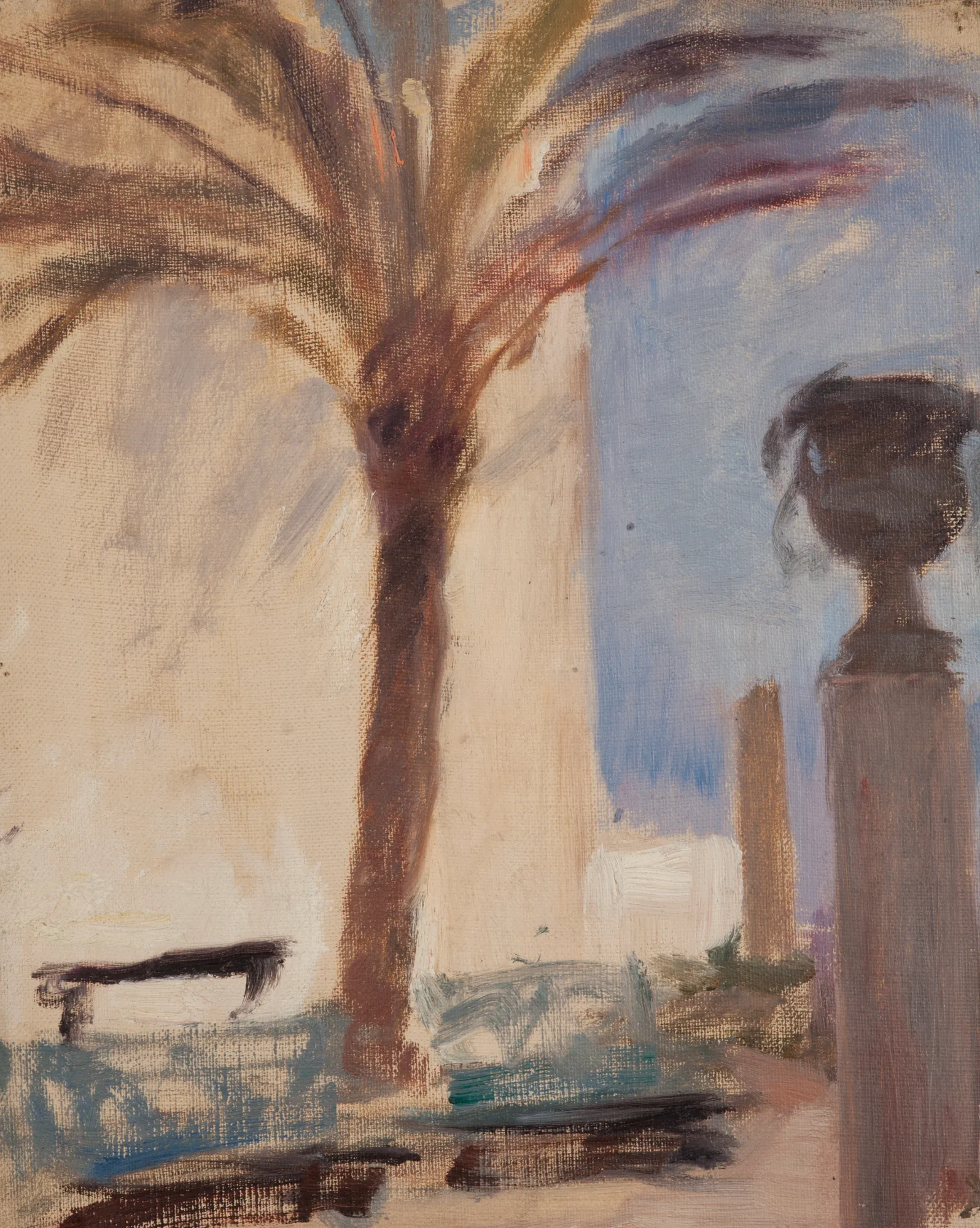 Taormina (Palms near the Hotel)