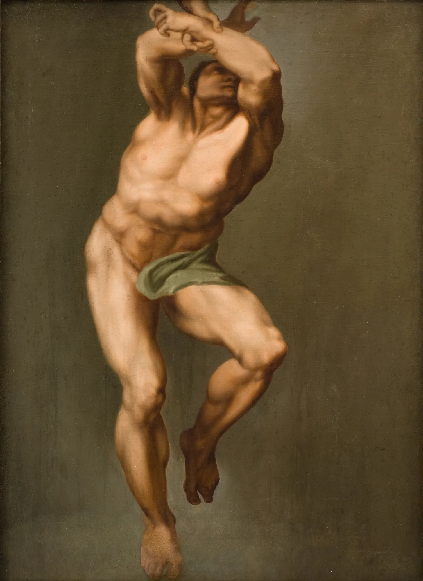 Male Figure after Michelangelo's Last Judgment
