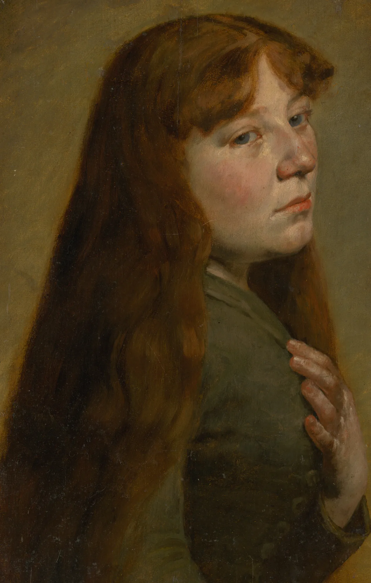 Study of a Woman in Three-Quarter Profile