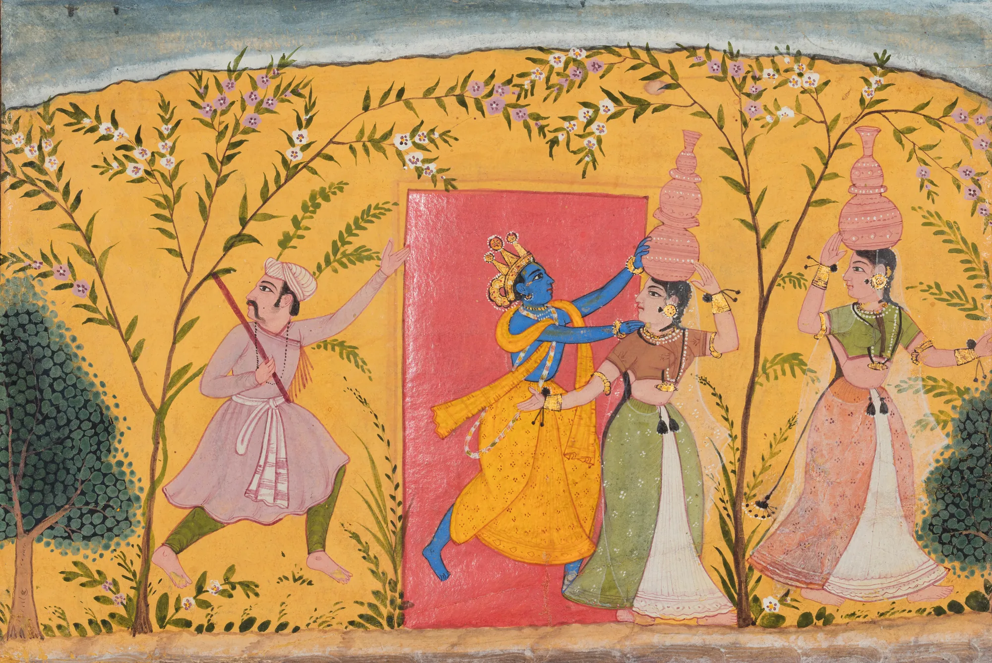 Krishna Exacts a Toll from the Milkmaids