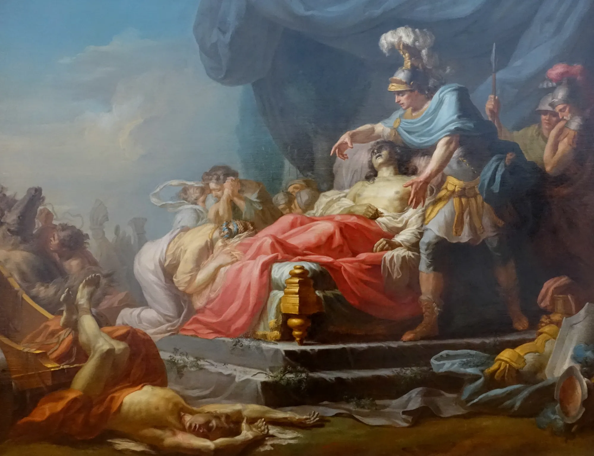 Achilles Displaying the Body of Hector at the Feet of Patroclus
