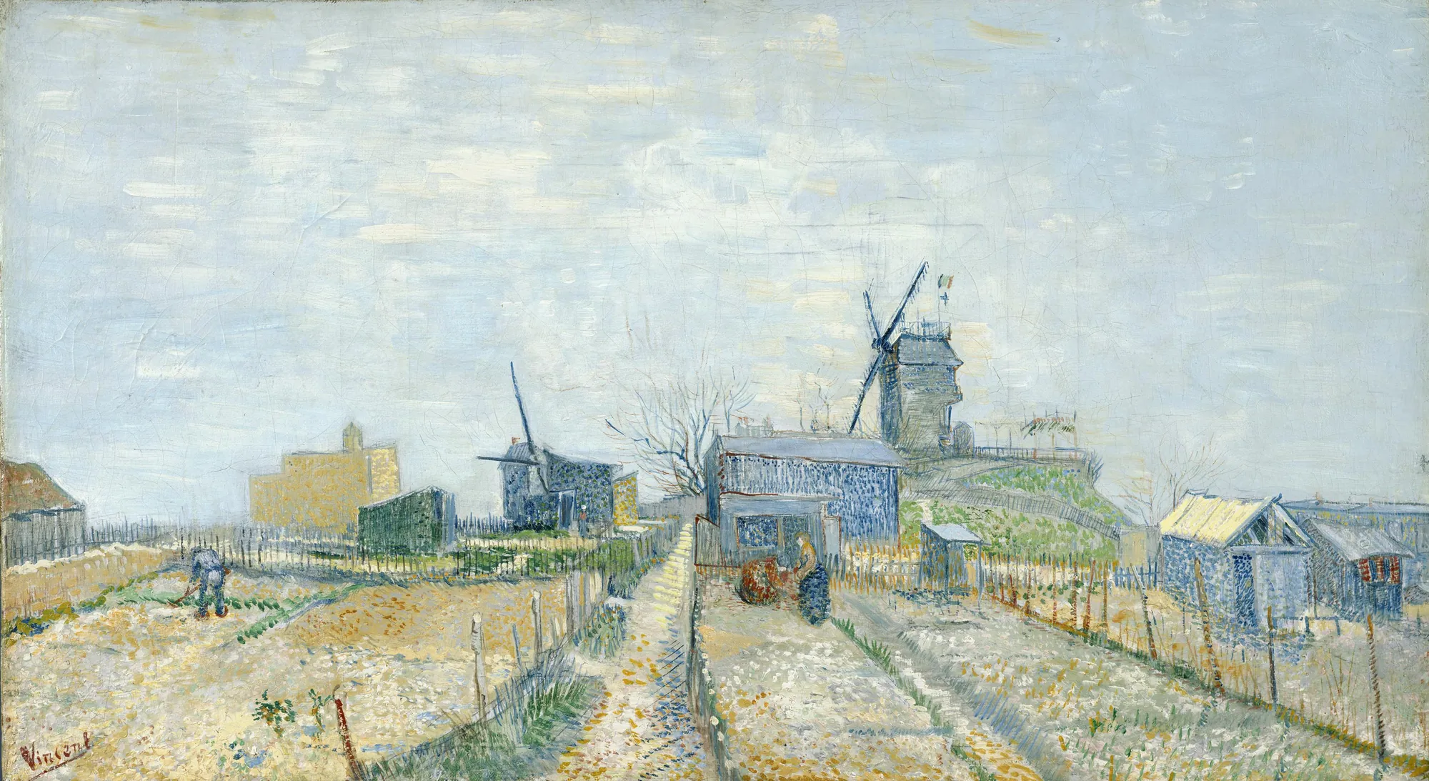 Montmartre: Mills and Vegetable Gardens