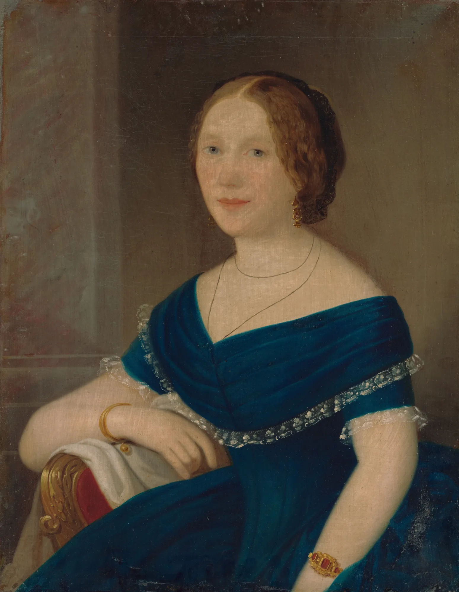 Portrait of a Lady in Blue