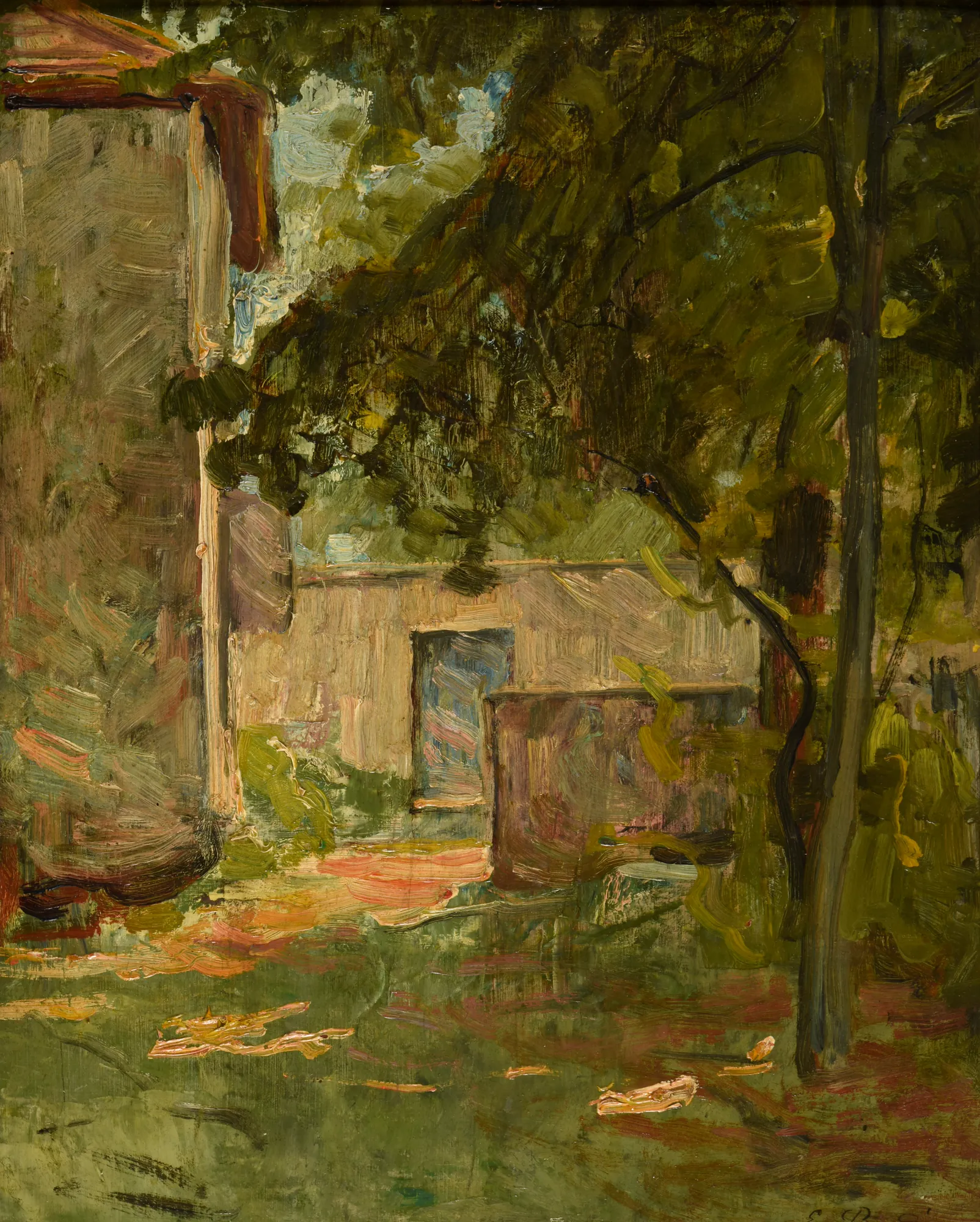 Entrée de ferme à Vézéronce