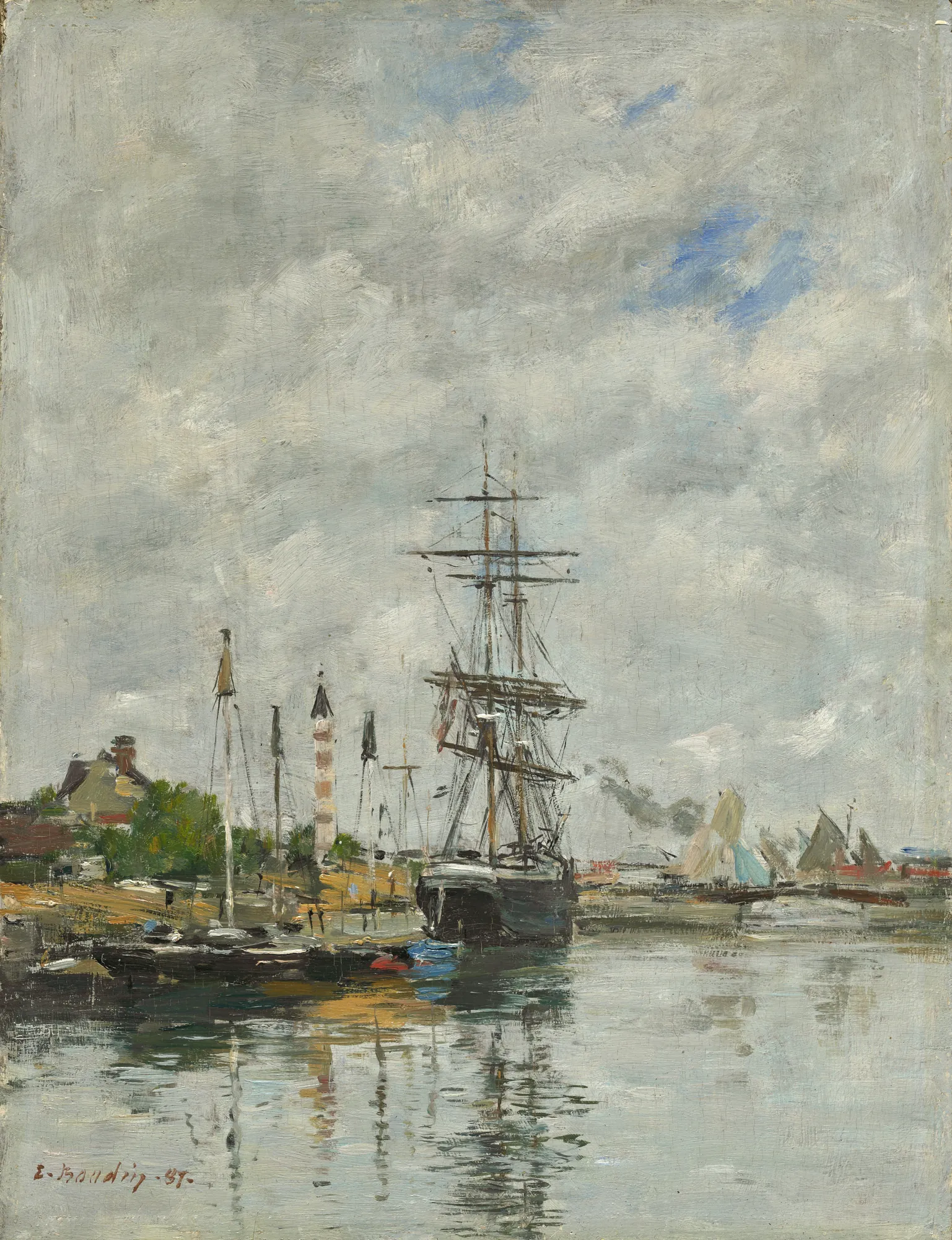 Le Havre, Sailboats in the Port