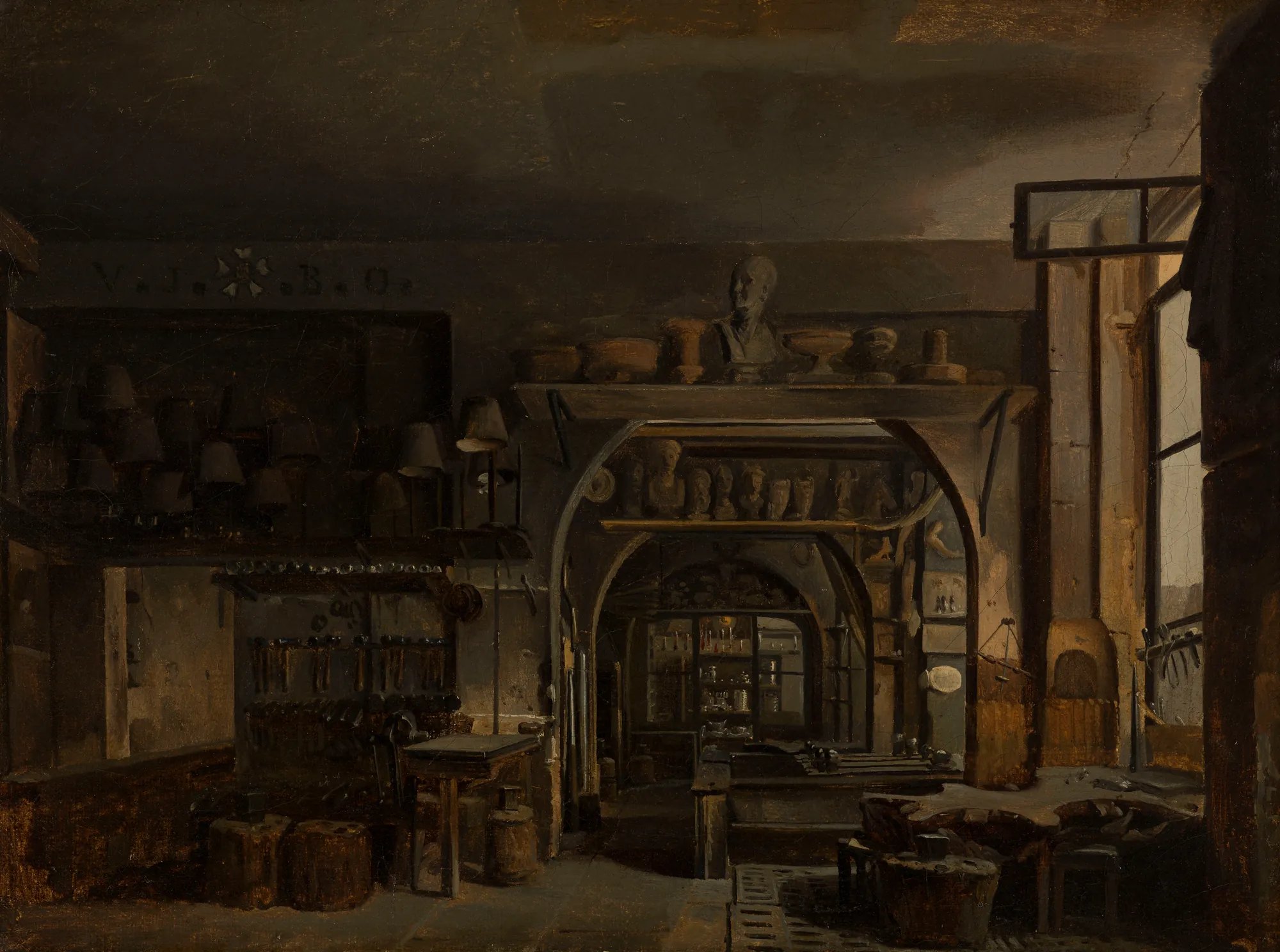 The Workshop of the Goldsmith Odiot, rue Saint-Honoré
