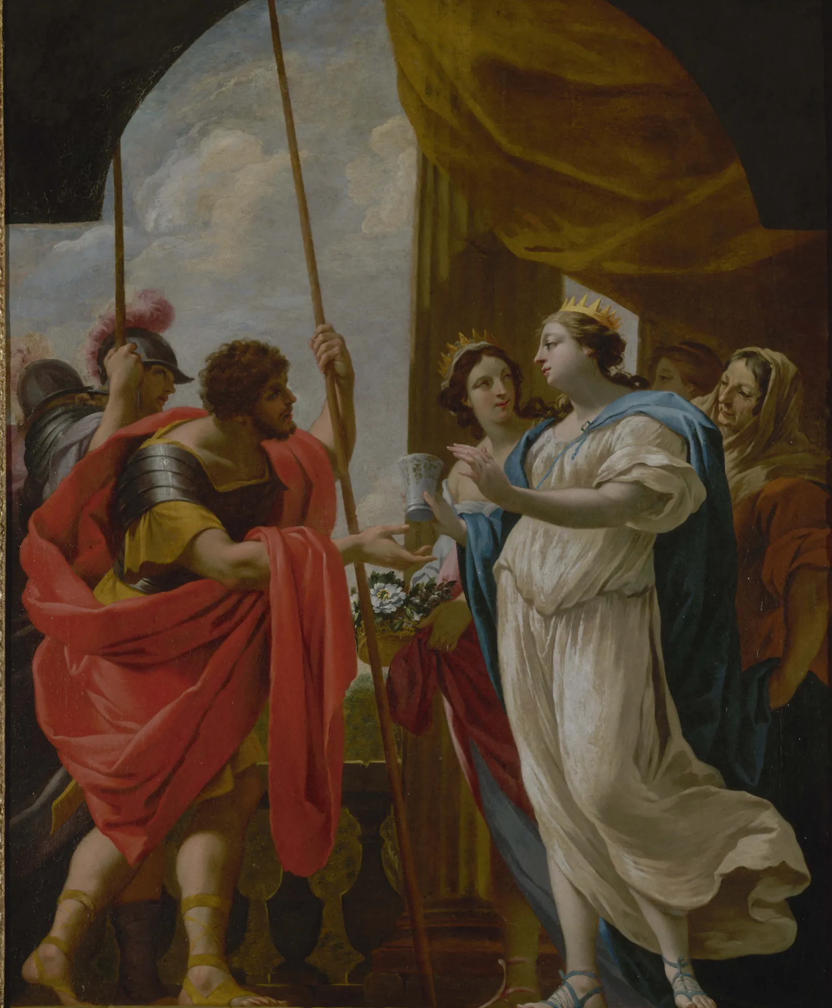 Helen Offering Menelaus the Potion of Queen Polydamne