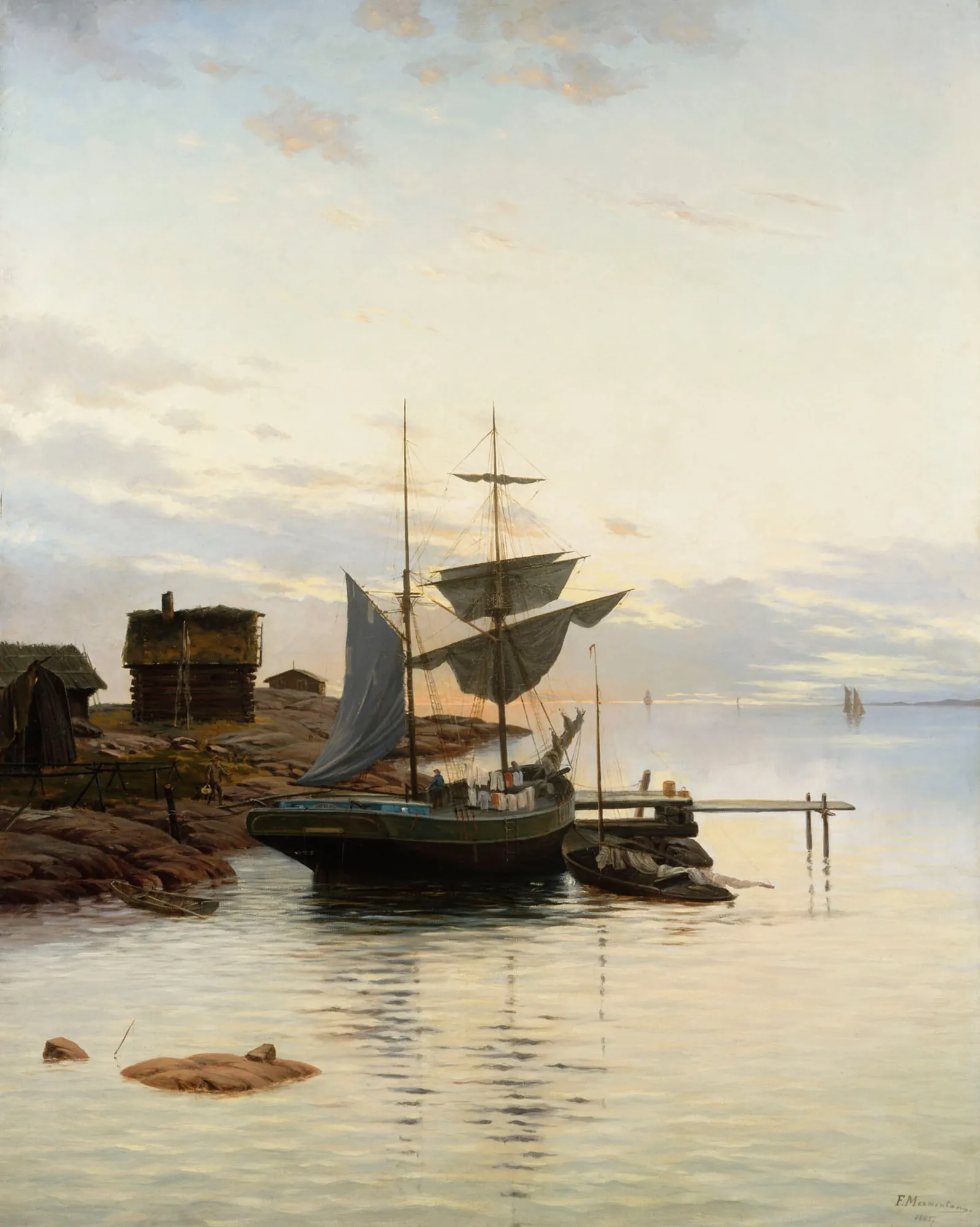 Marine Landscape, Motif from Hirvisalo