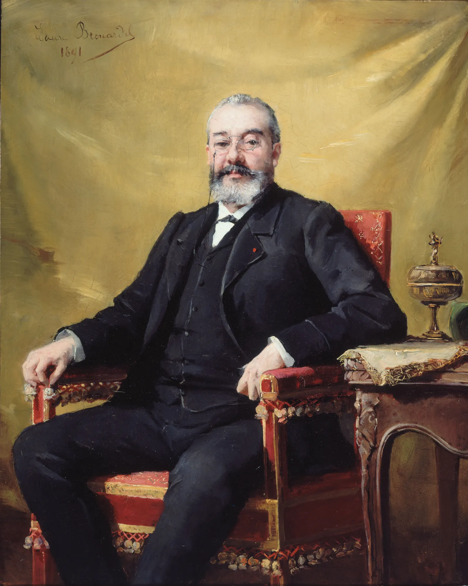 Portrait of Dr. Adrien Proust