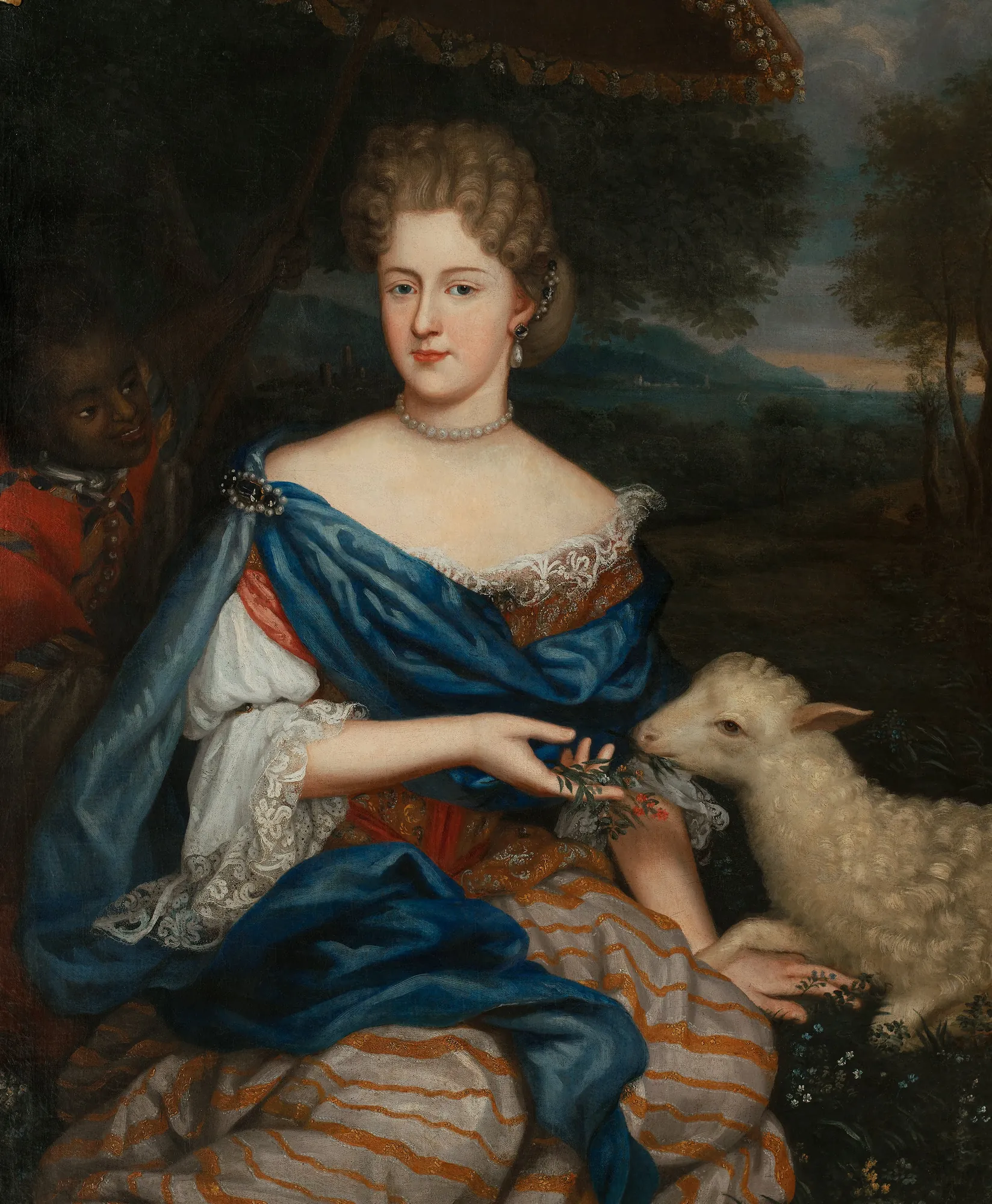 Portrait of Maria Carolina de Bouillon