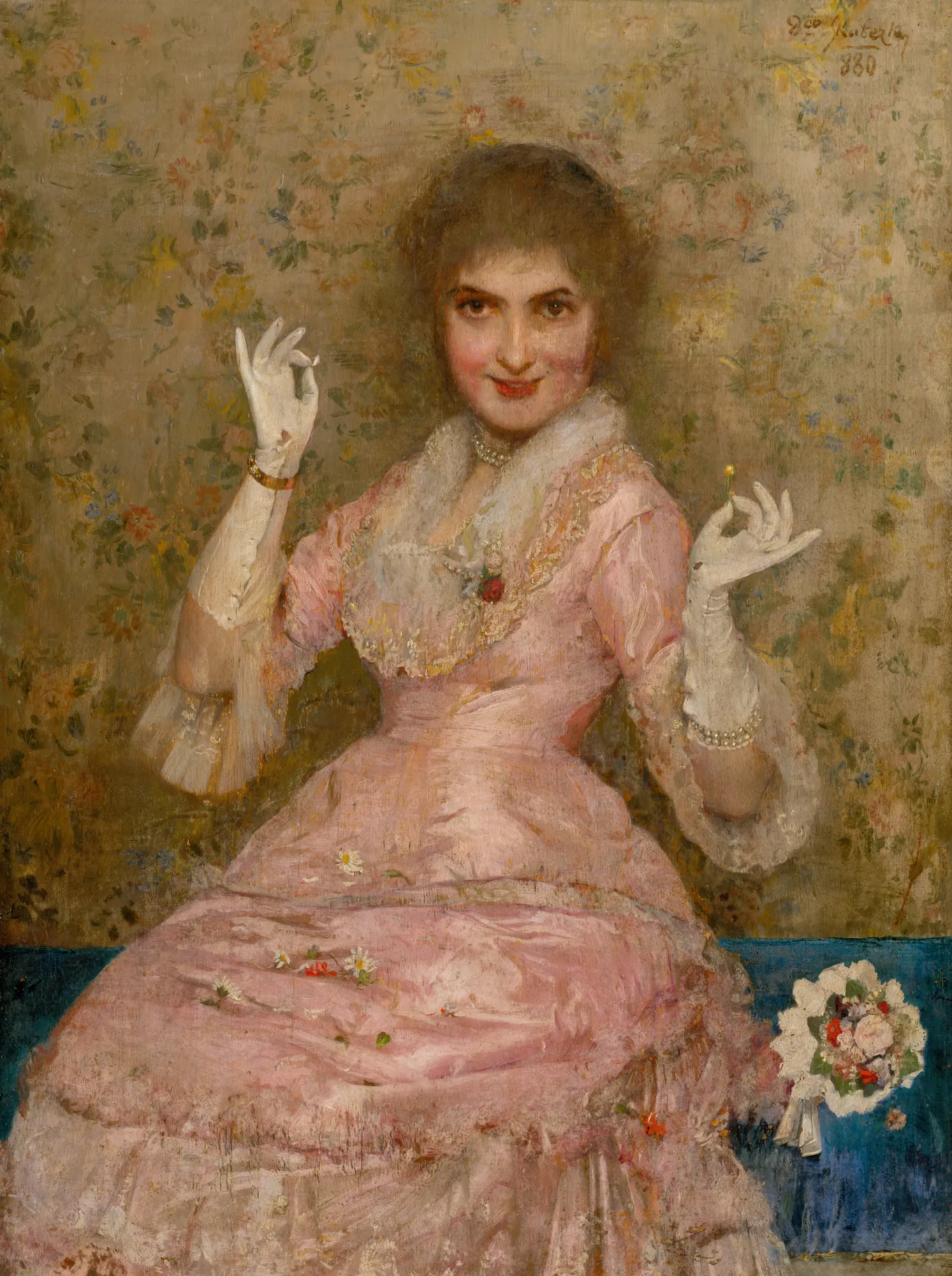 Woman with a Flower (Žena s kvetom)
