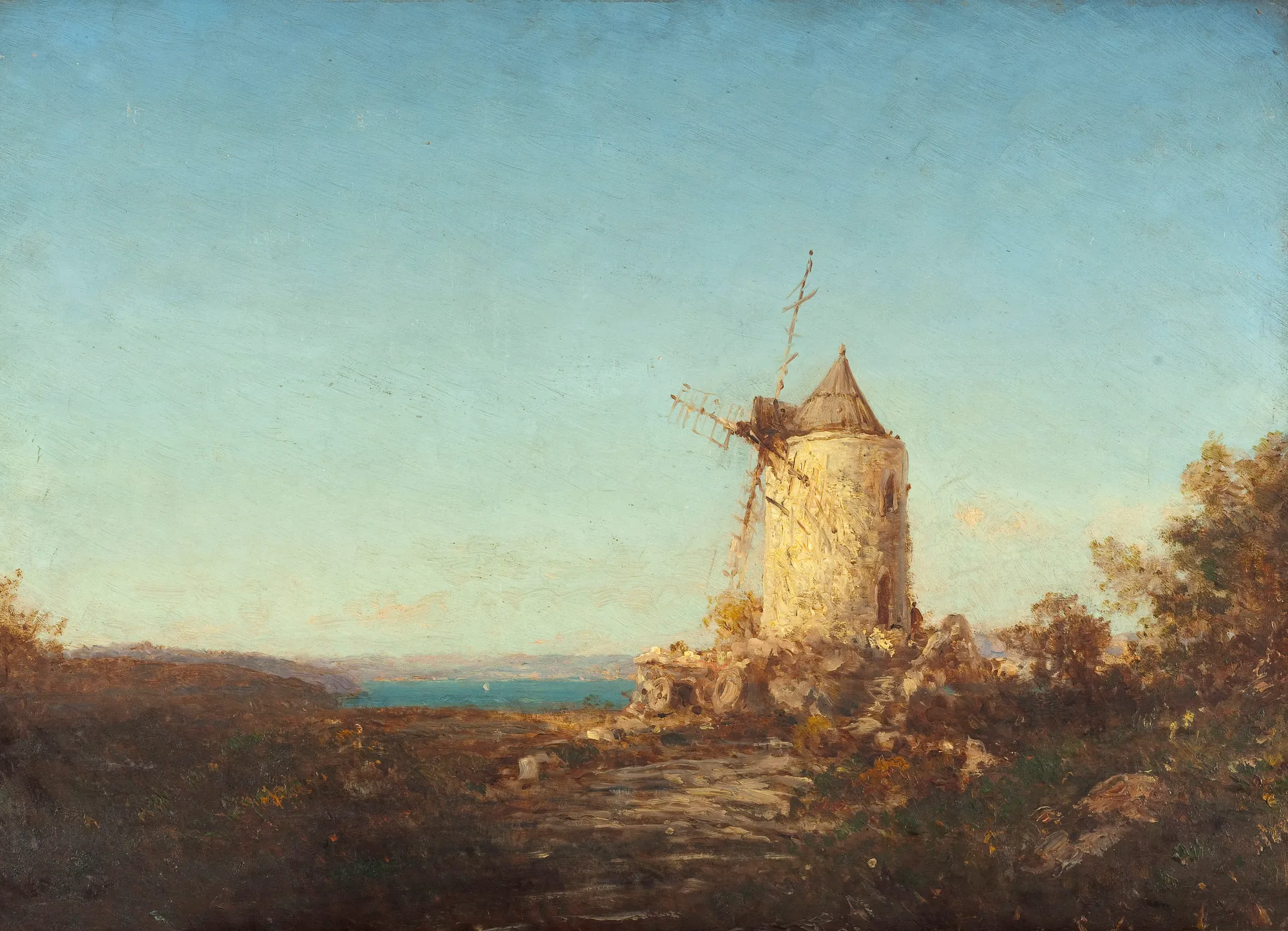 Moulin de Saint-Mitre, près de Martigues
