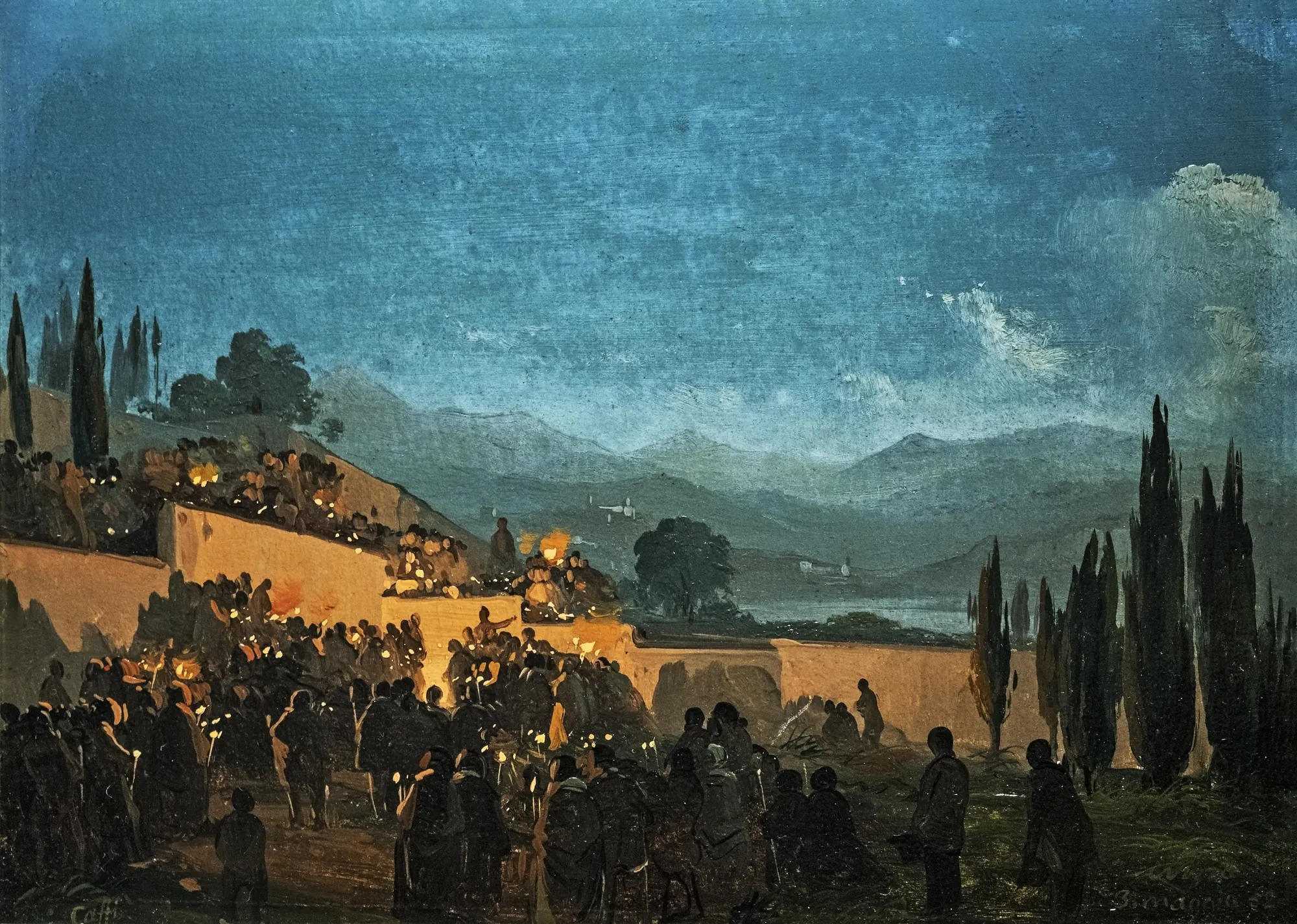 Night View of Nice