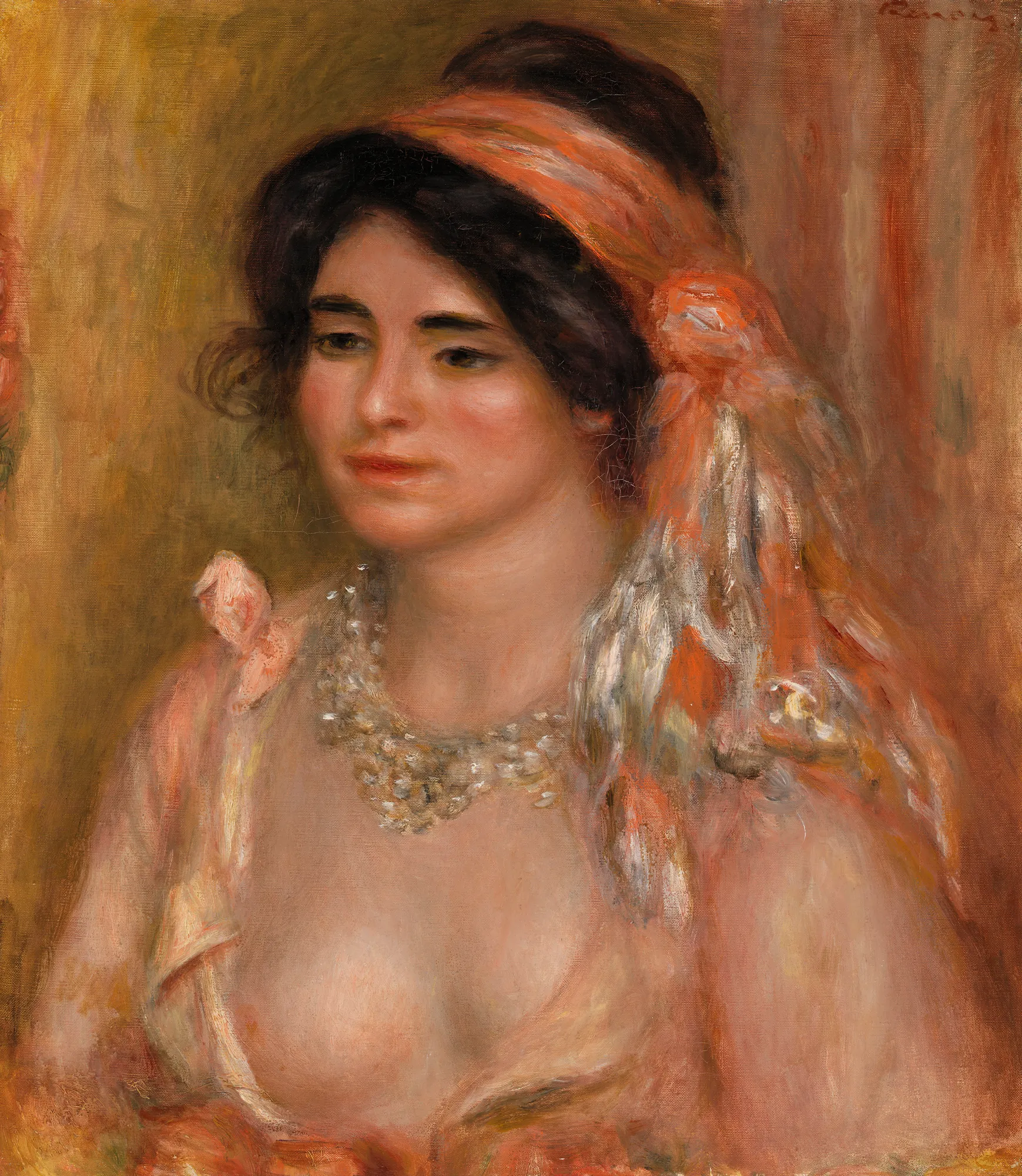 Woman with Black Hair (Jeune femme aux cheveux noirs)