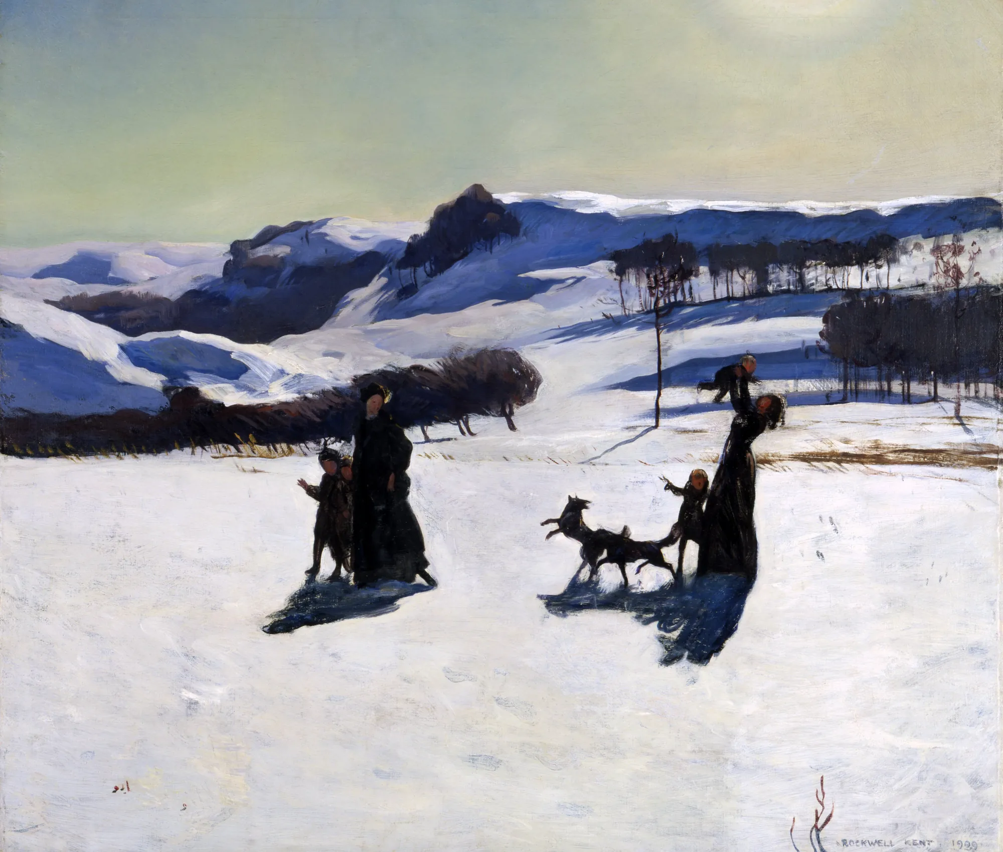 Snow Fields (Winter in the Berkshires)