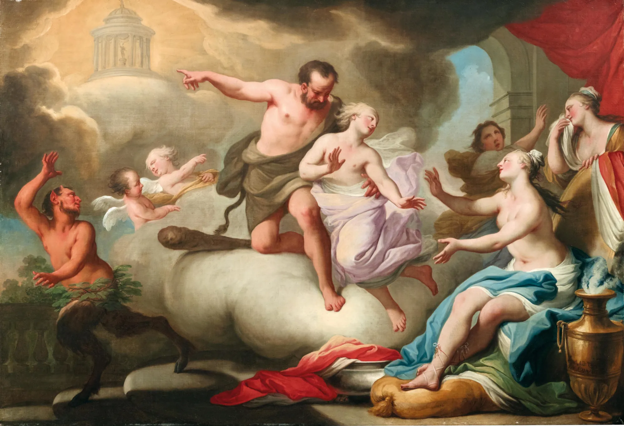 Hercules Shows the Way to the Temple of Virtue