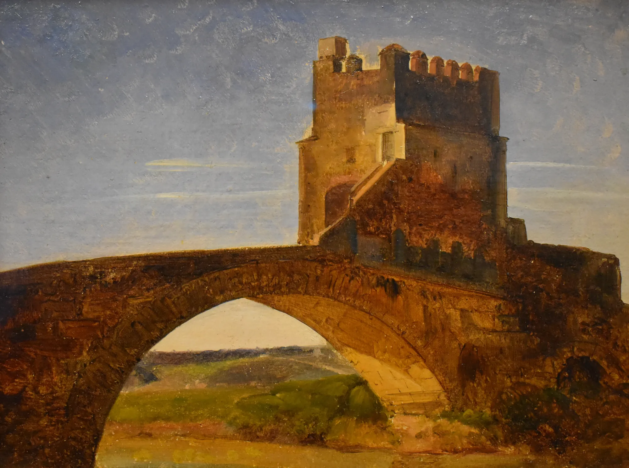 Vue du pont Salario sur le Teveronne