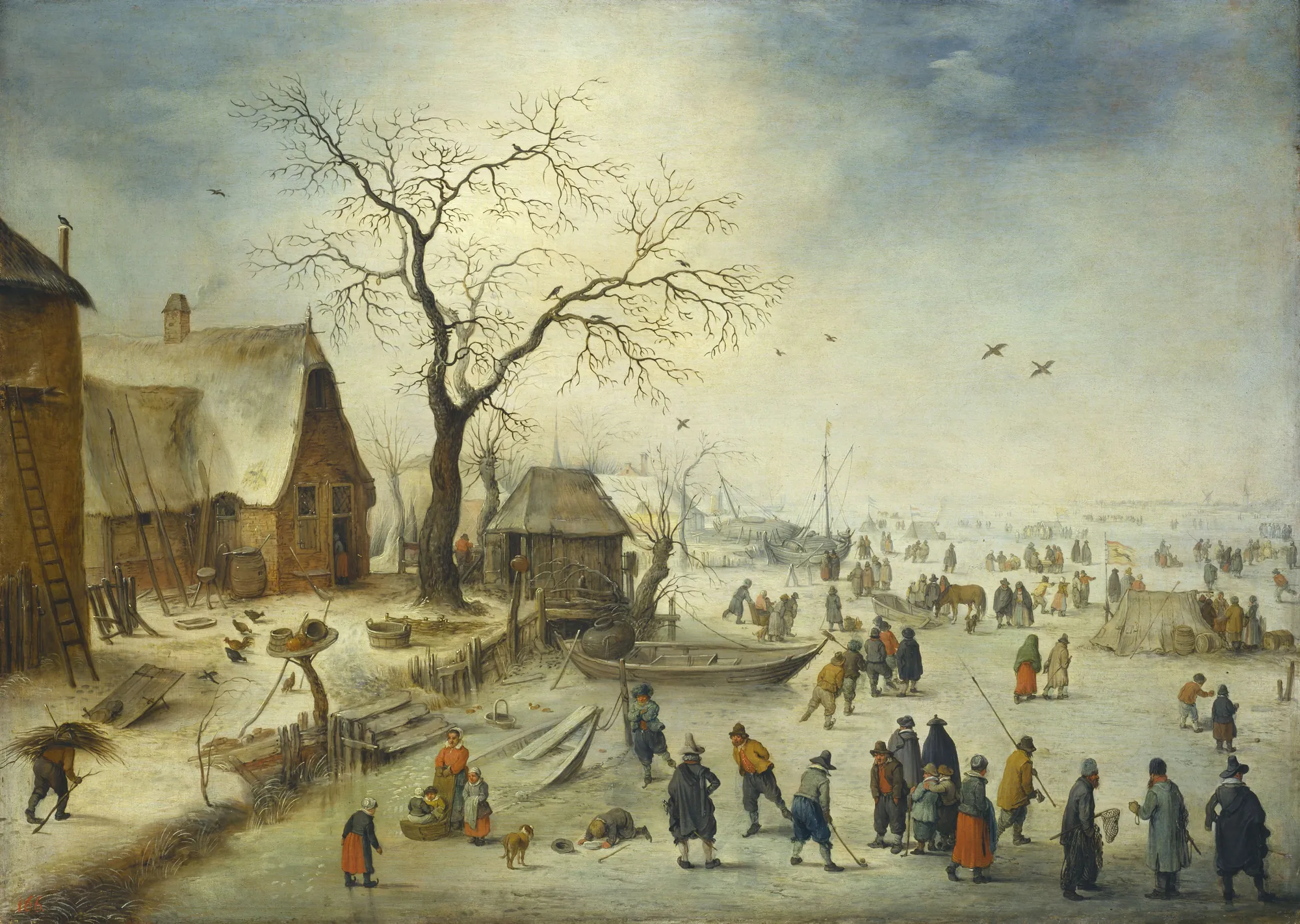 Village in Winter