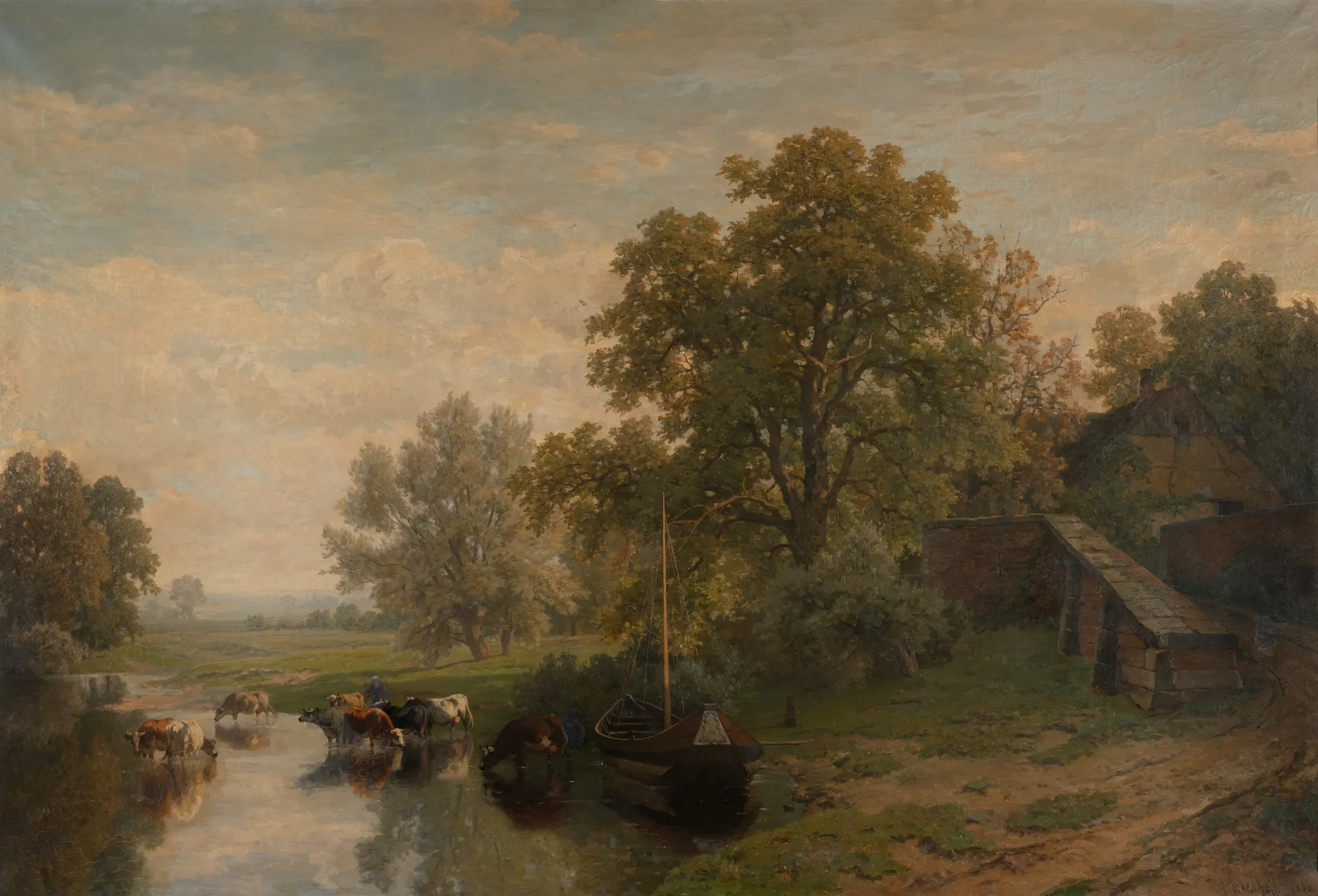 Landscape in Limburg