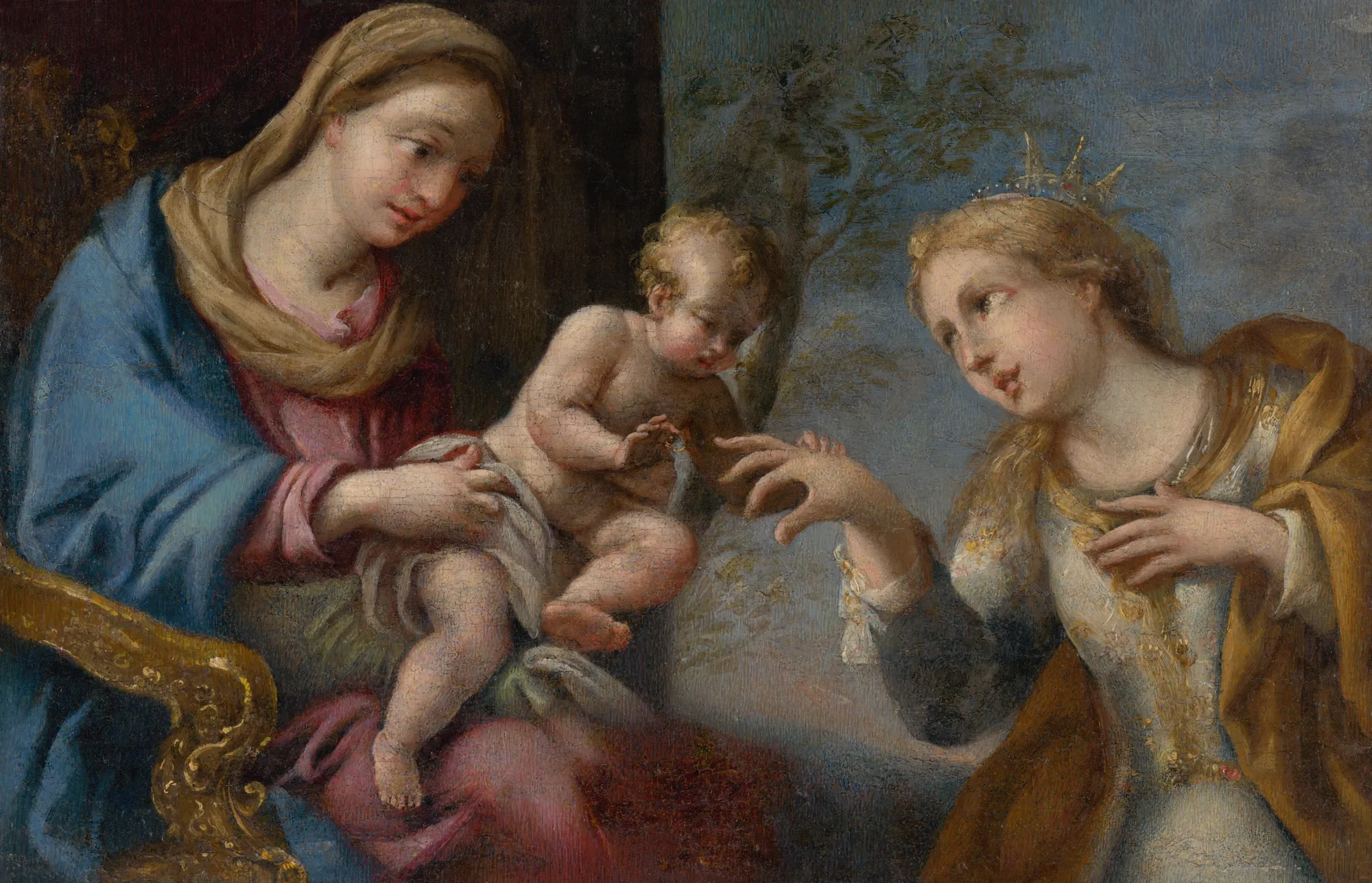 The Mystic Marriage of Saint Catherine