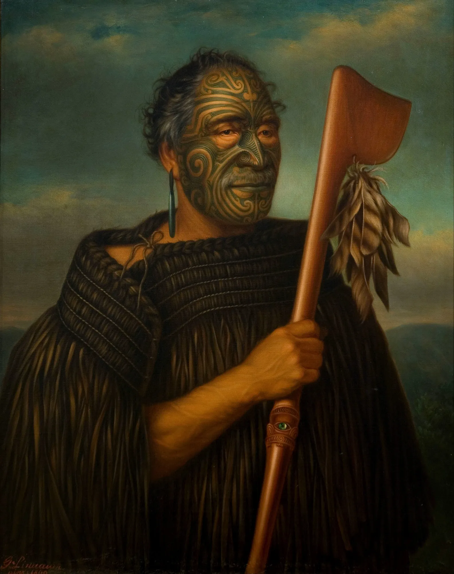 Portrait of Tamati Waka Nene
