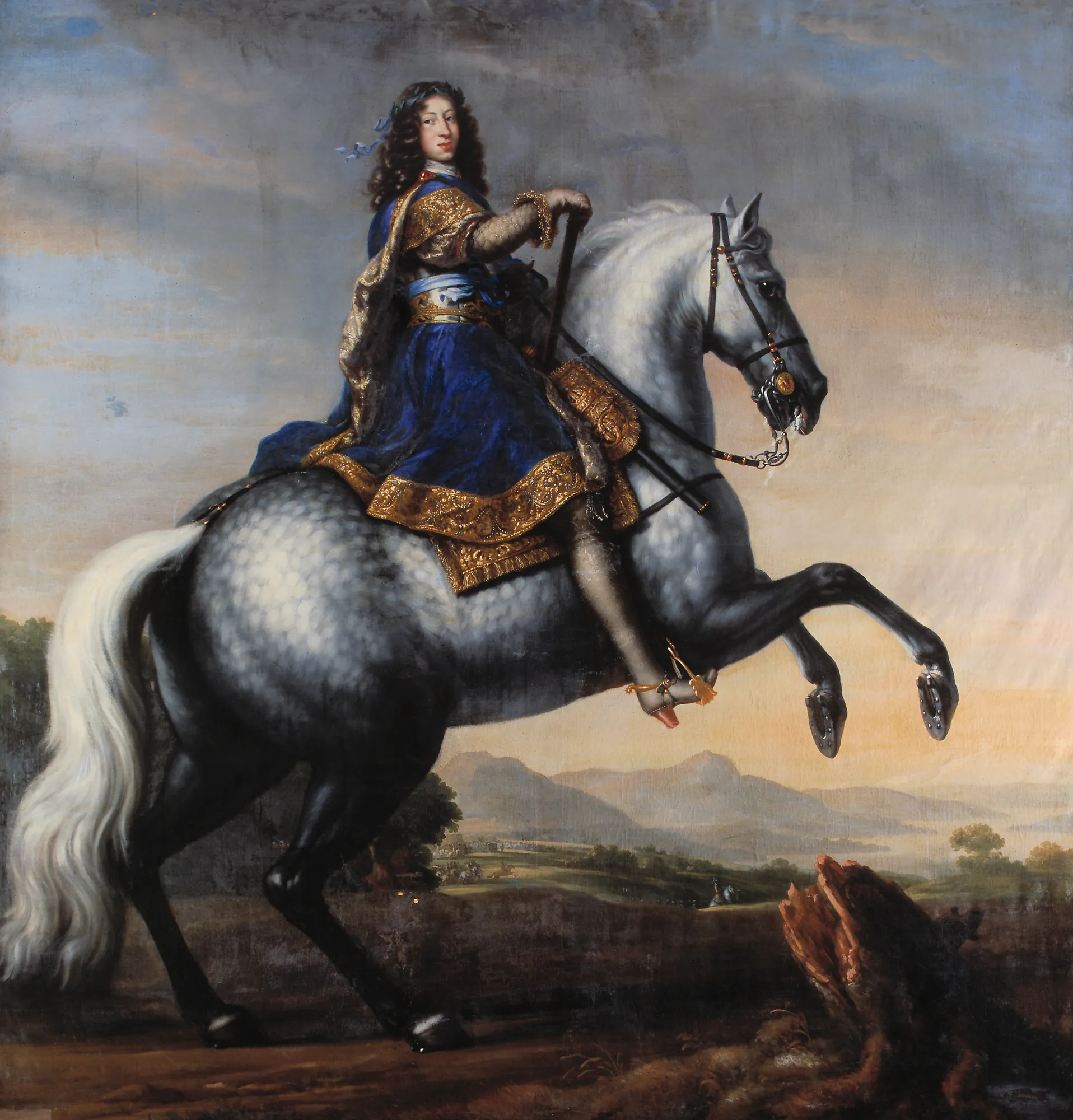 Equestrian Portrait of Charles XI of Sweden