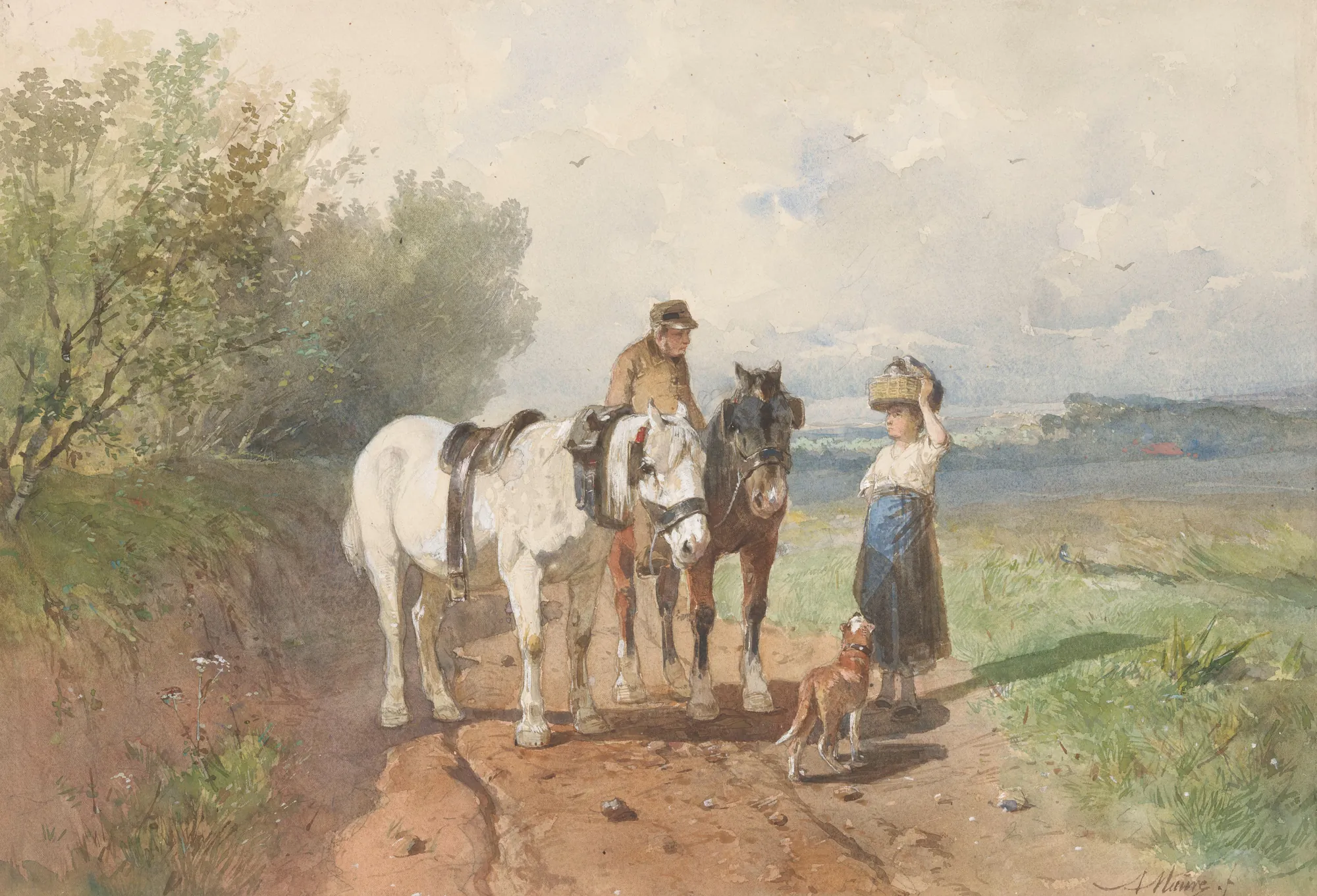 Chat on a Country Road
