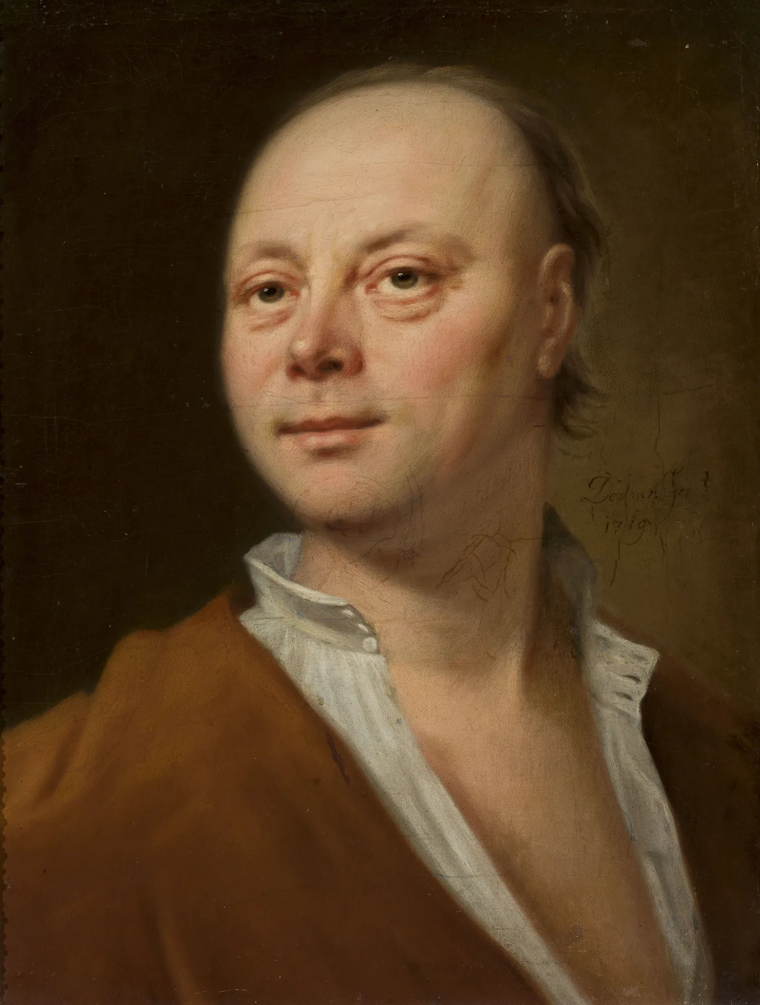 Portrait of a Man in a Yellow Coat