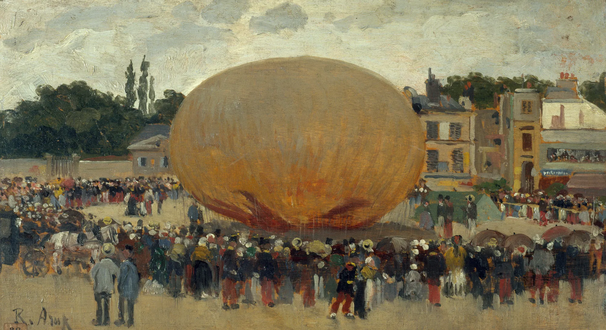 Enlèvement d'un ballon