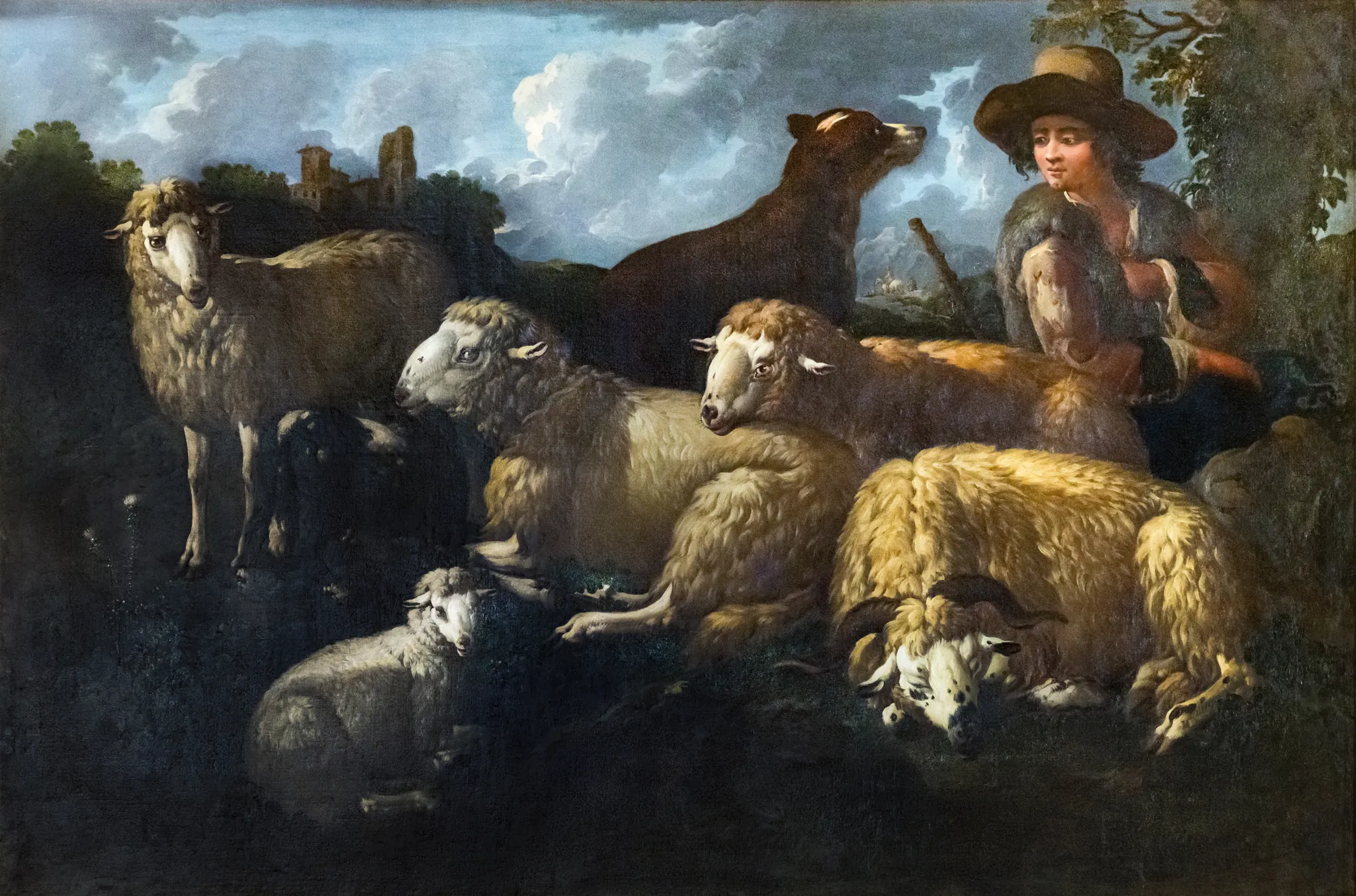 Shepherd and Sheep