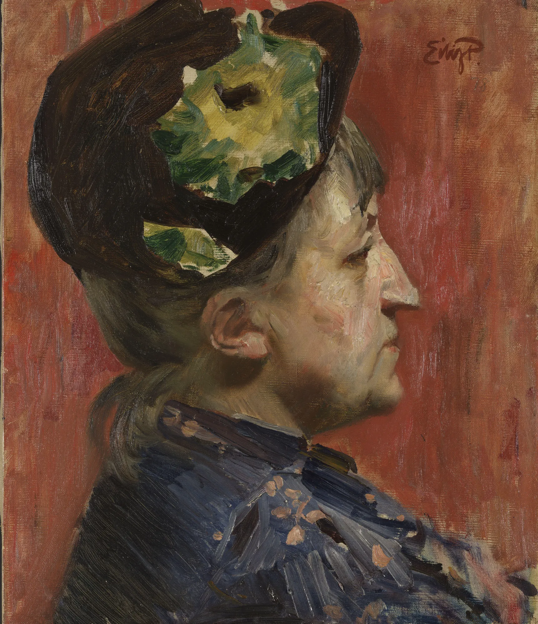 Portrait of the Painter Kitty Kielland