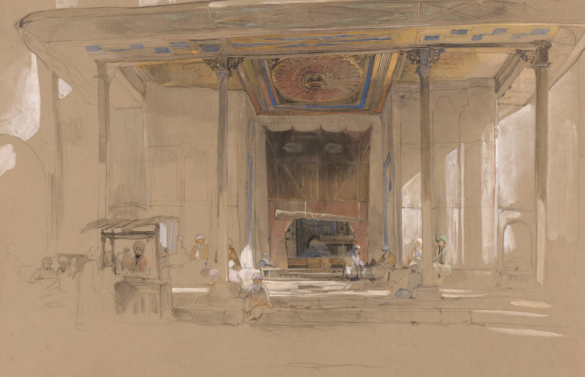 Main Entrance of the Great Mosque, Bursa