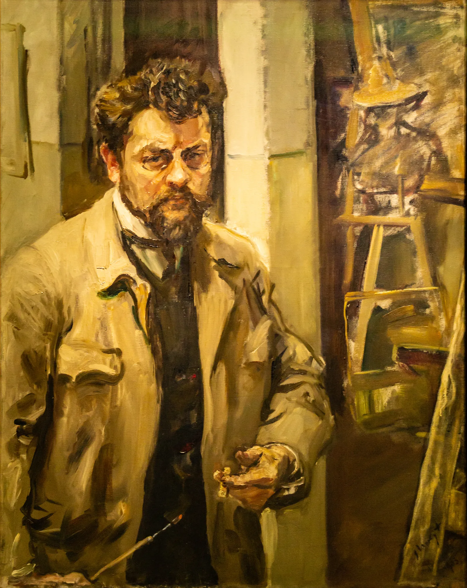 Self Portrait in the Studio