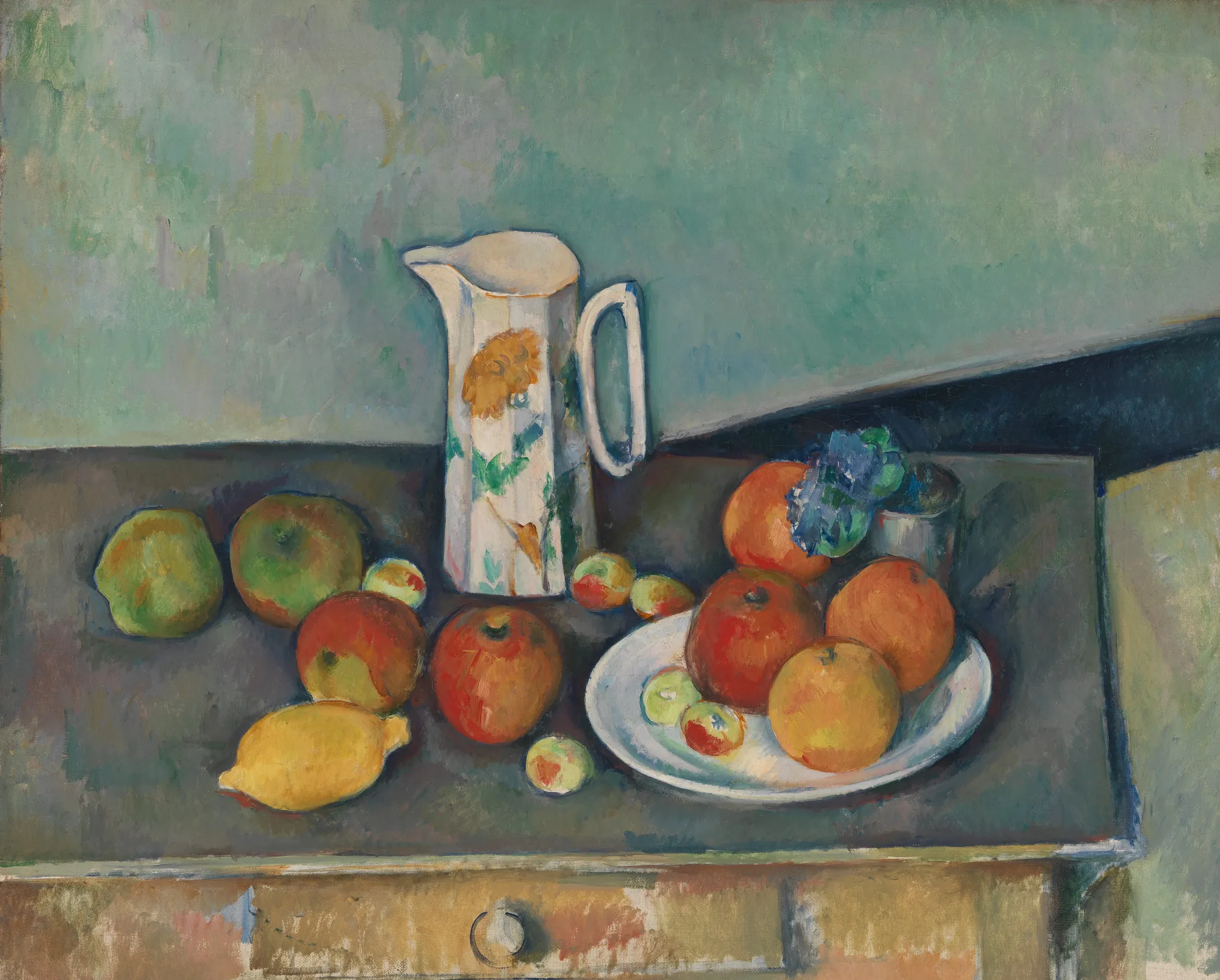 Still Life with Milk Pot and Fruit