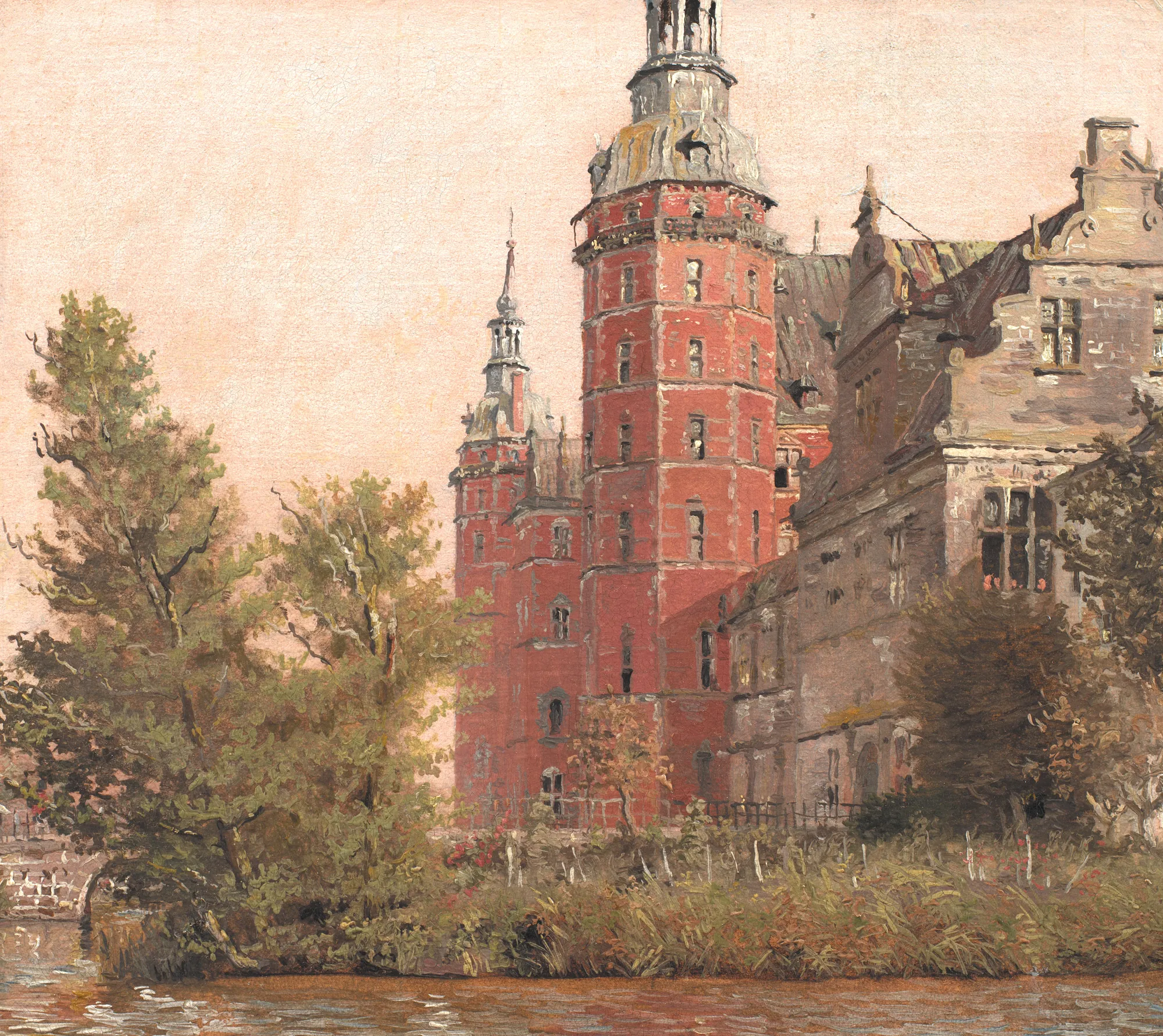 Frederiksborg Castle seen from the Northwest
