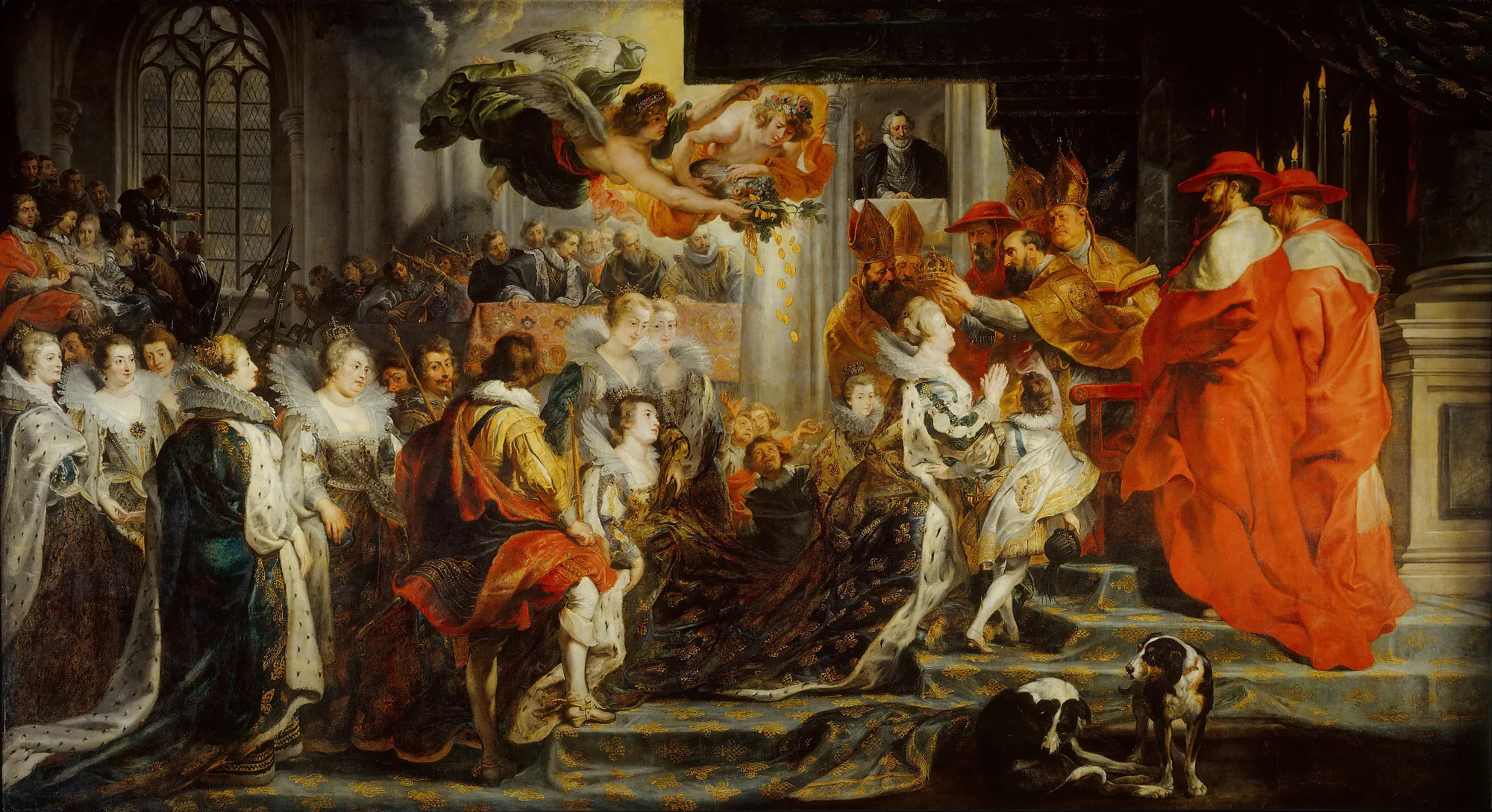 The Coronation of Marie de' Medici in Saint-Denis
