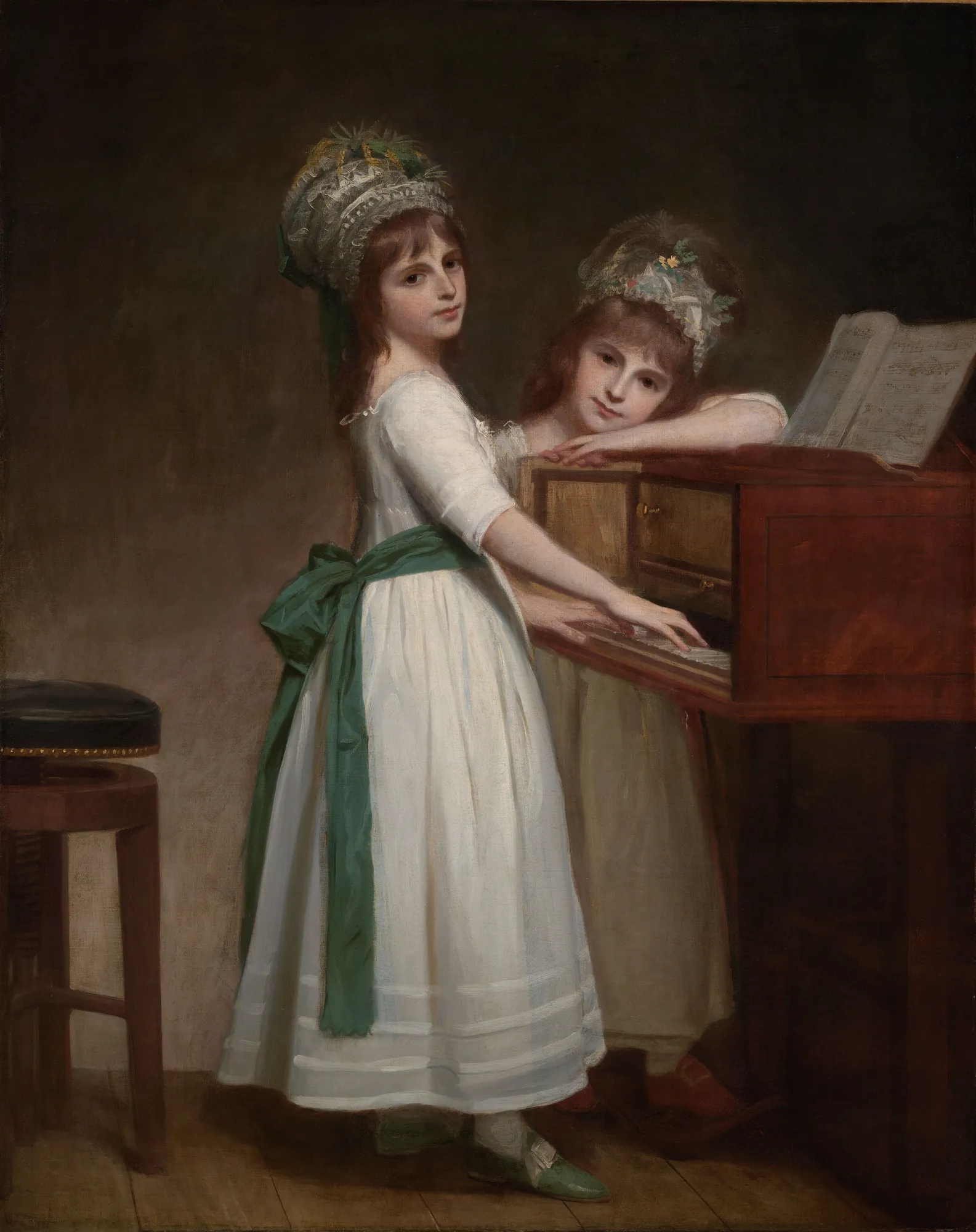 Portrait of Maria and Catherine, Daughters of Edward Thurlow