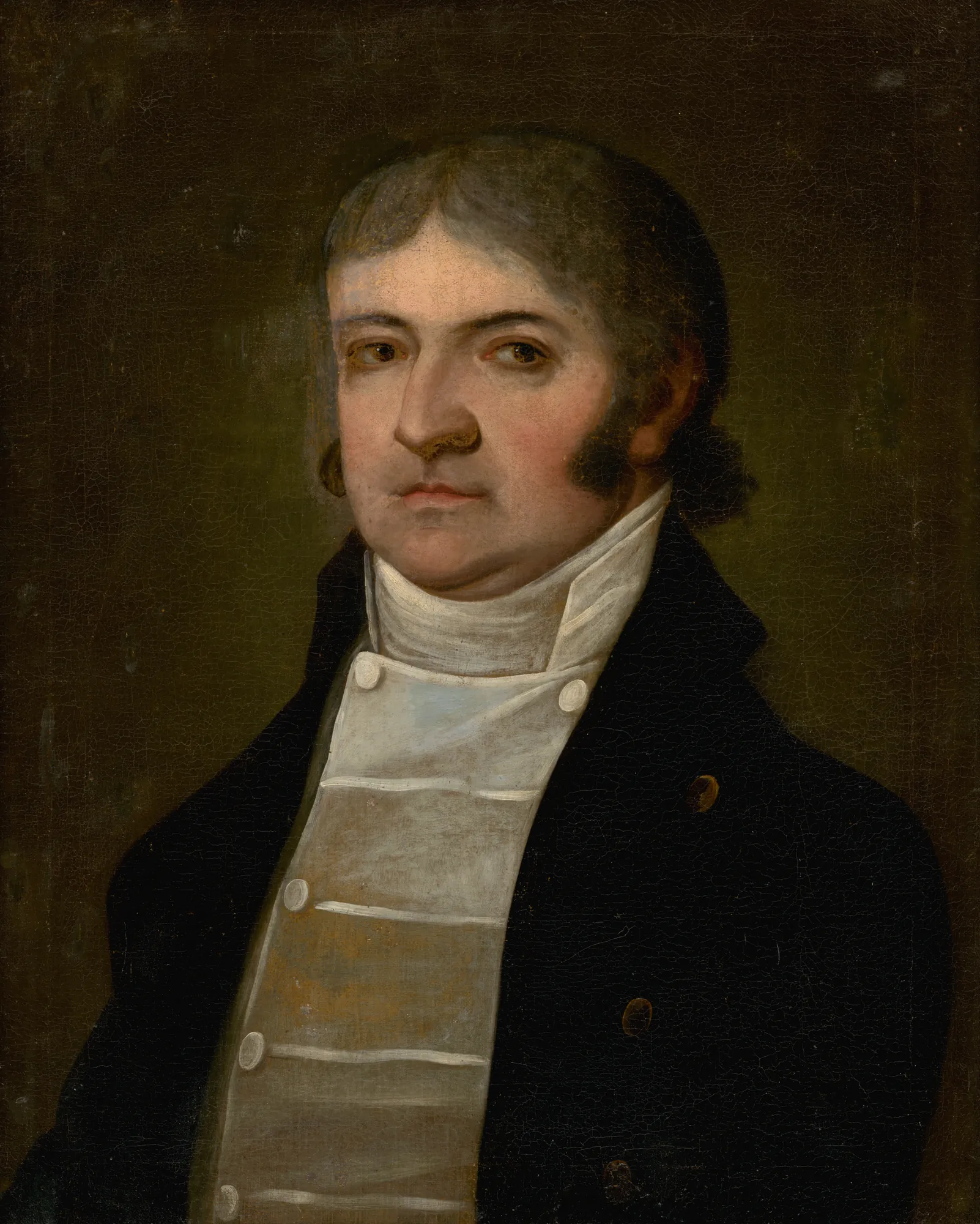 Portrait of a Man in a White Vest
