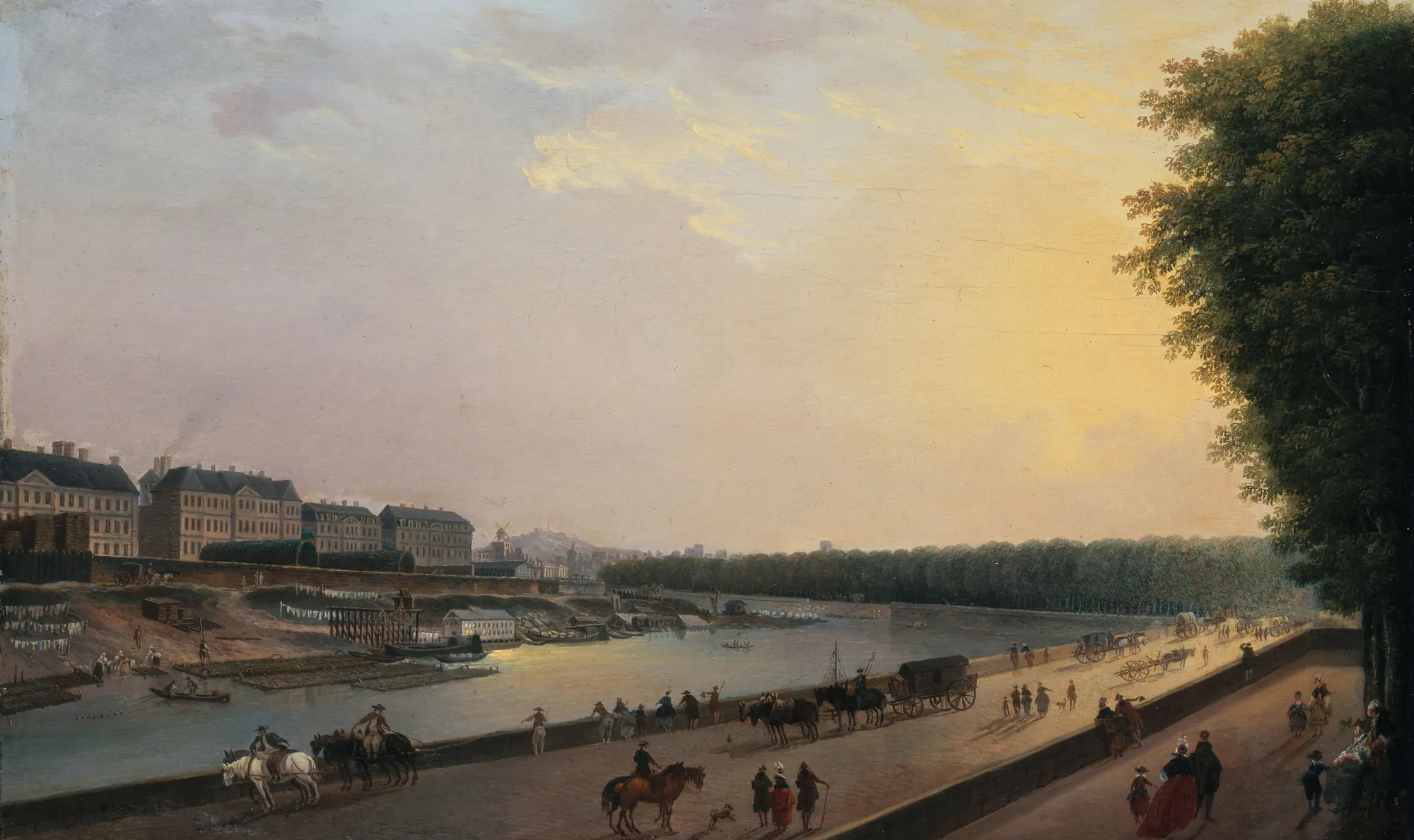 The Seine from the Tuileries Terrace