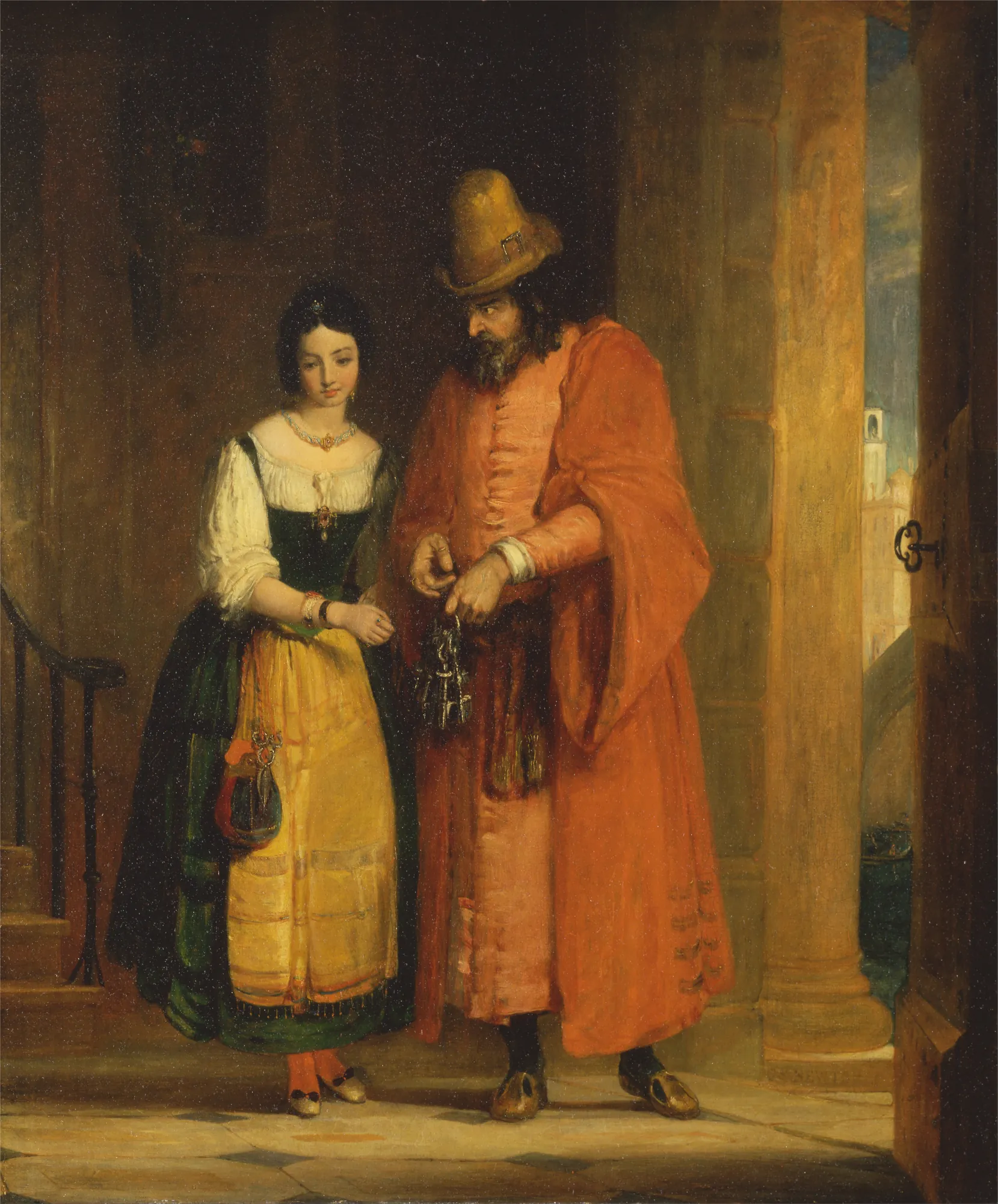 Shylock and Jessica from the Merchant of Venice