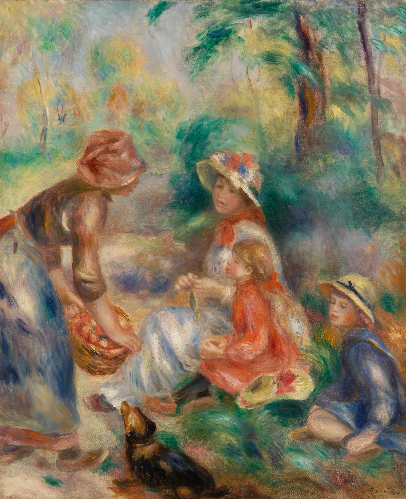 Apple Vendor (La Marchande de pommes)