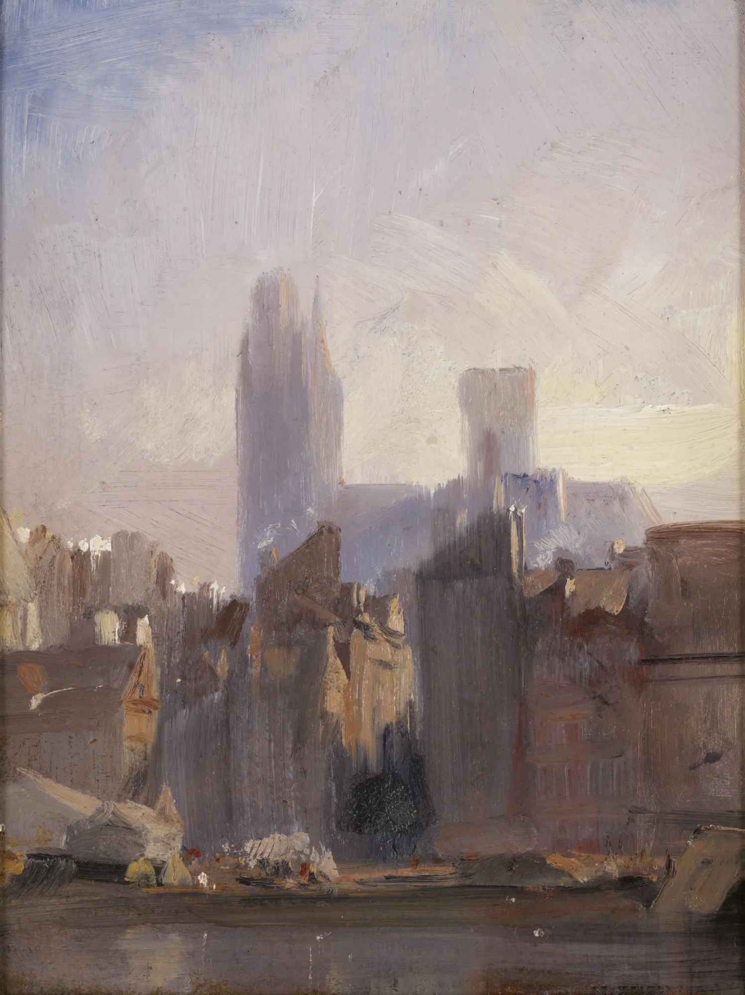 Rouen Cathedral, Sunrise