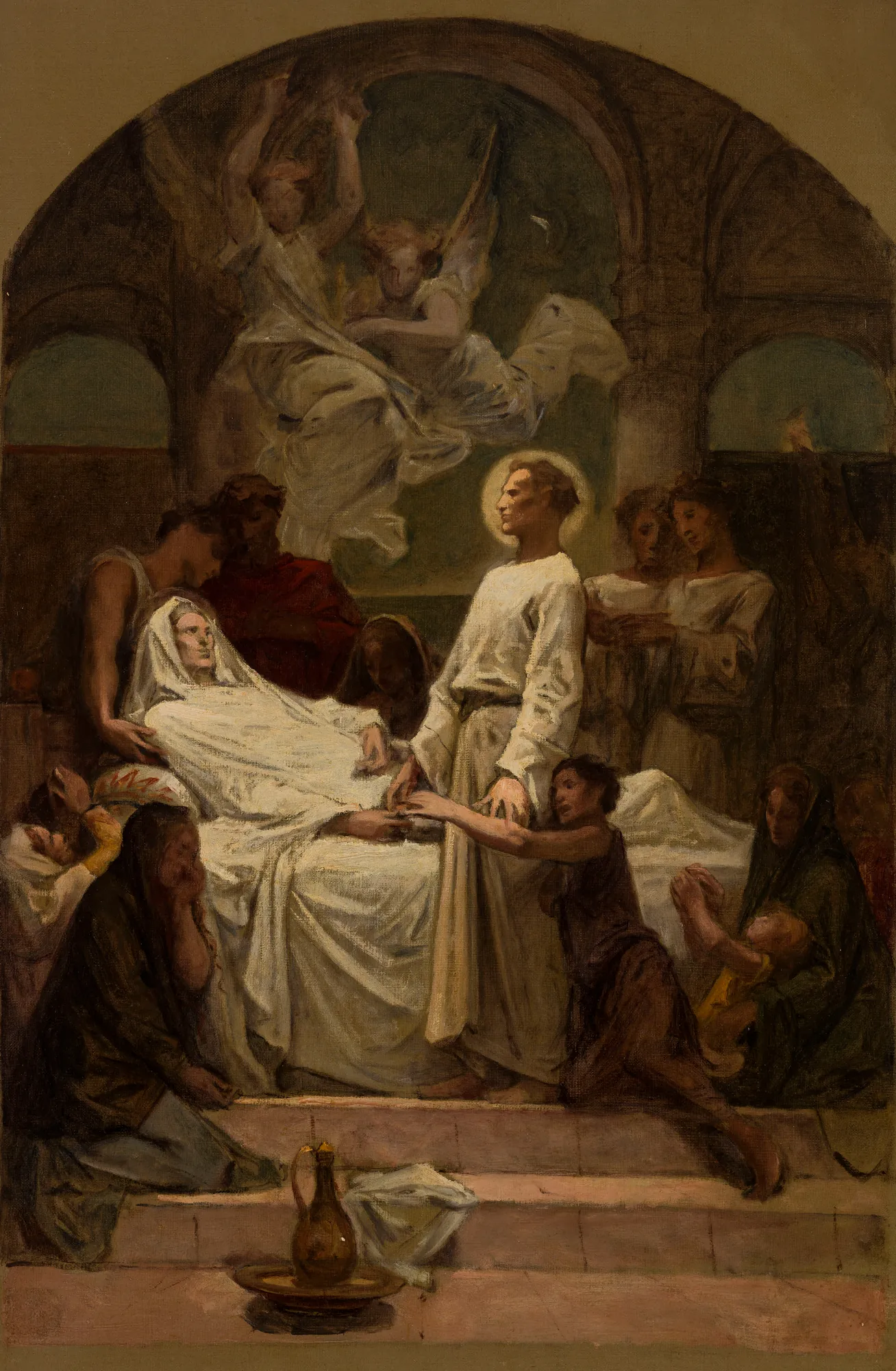 The Death of Saint Monica (La mort de sainte Monique)